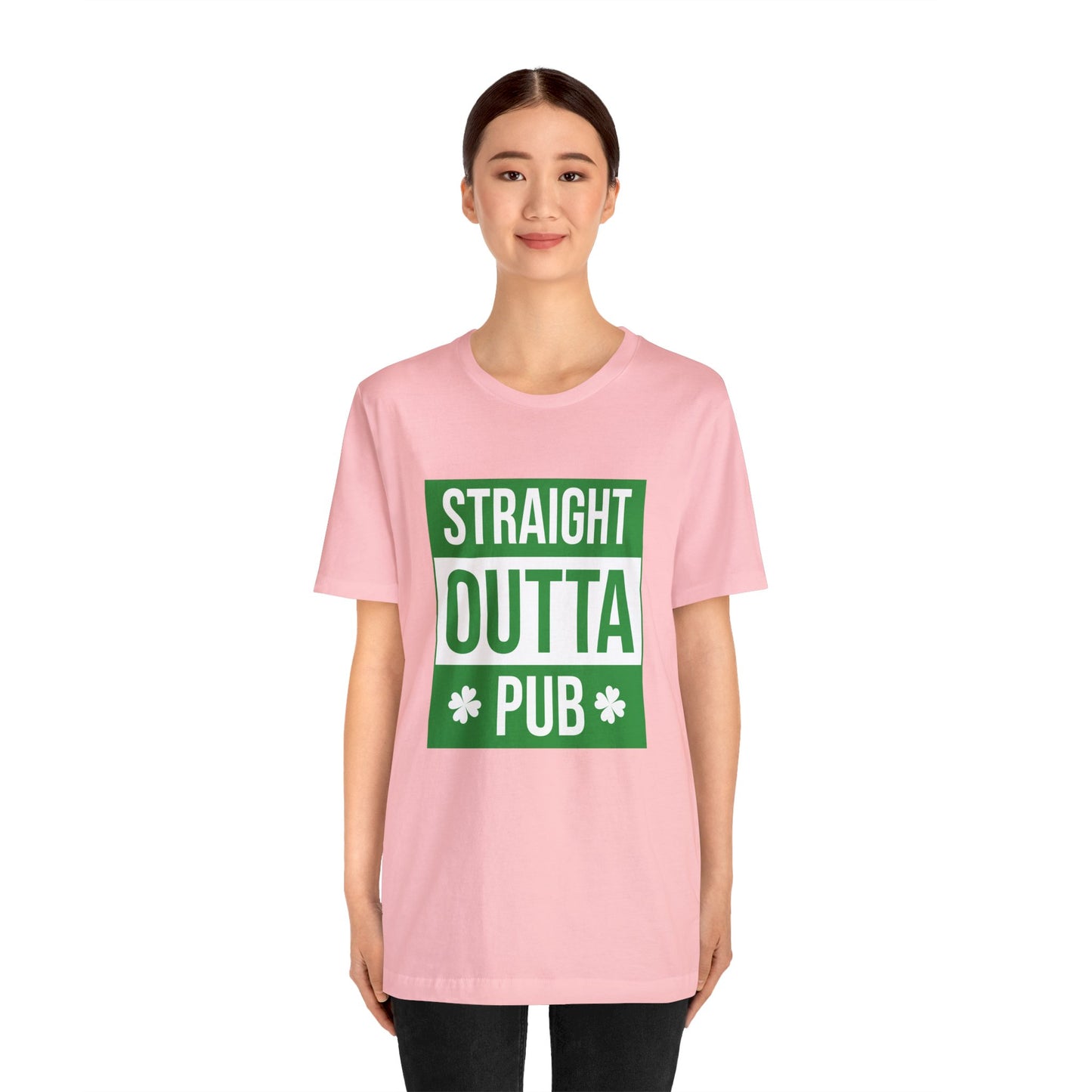 Straight Outta Pub Unisex Jersey Short Sleeve Tee