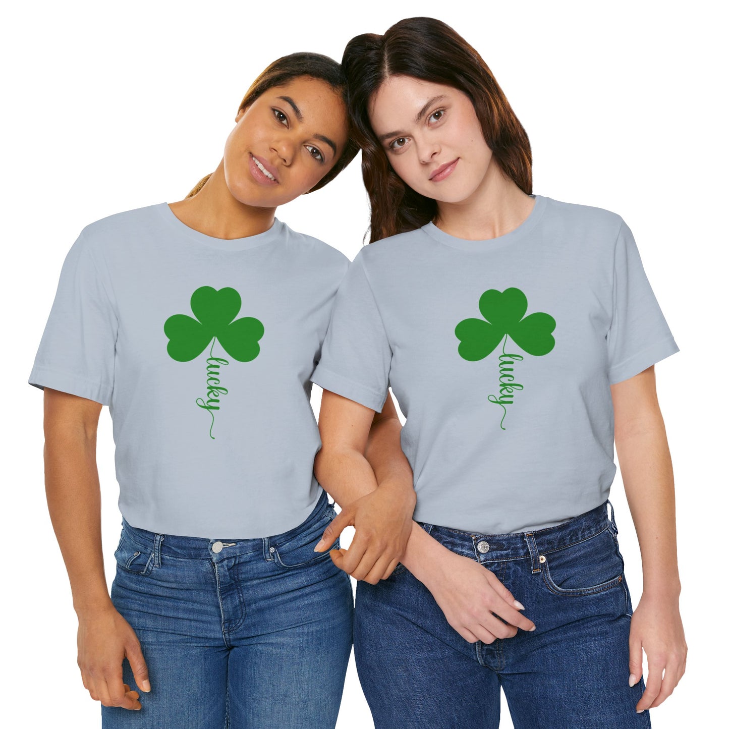 Clover/ Lucky Unisex Jersey Short Sleeve Tee