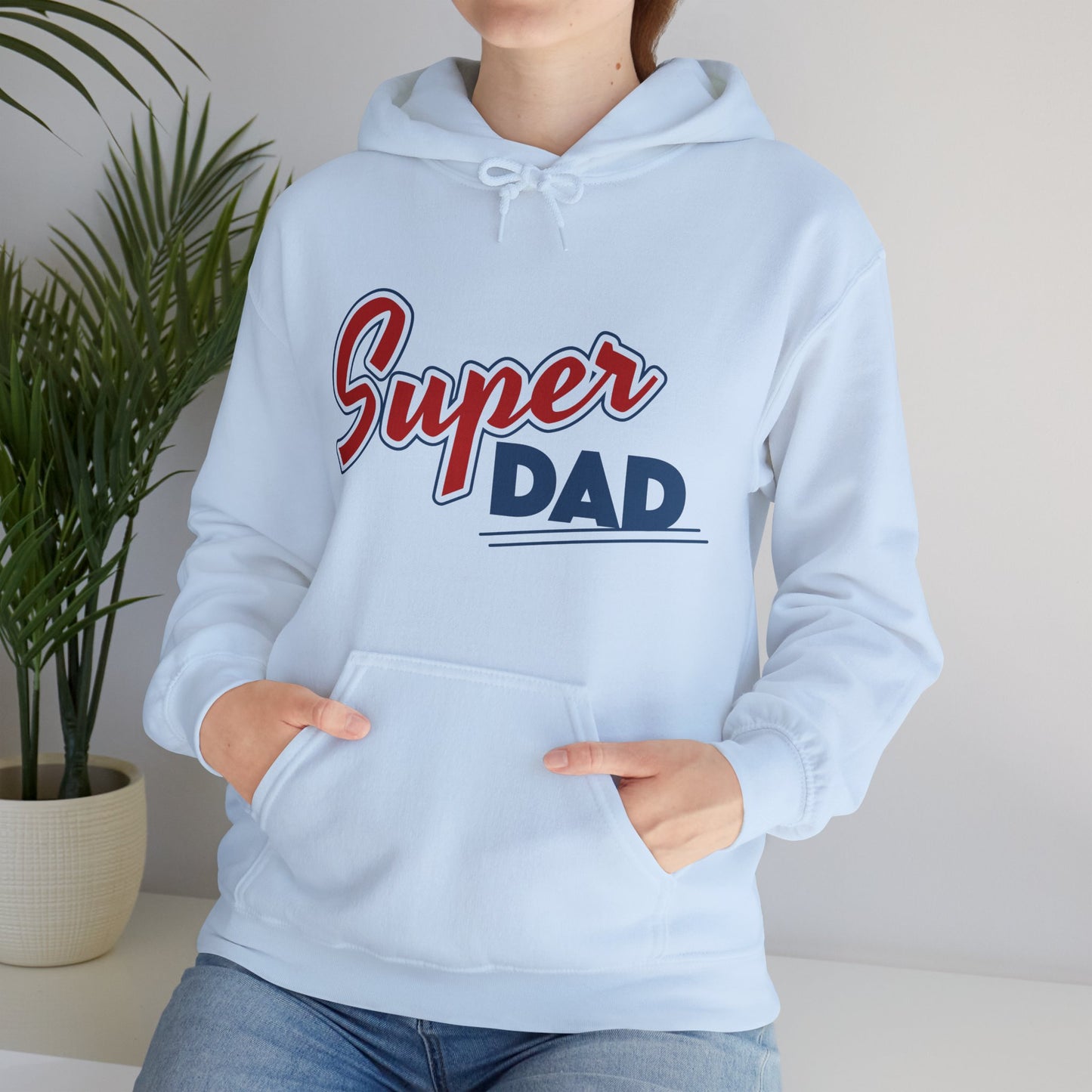 Super Dad Unisex Heavy Blend™ Hooded Sweatshirt