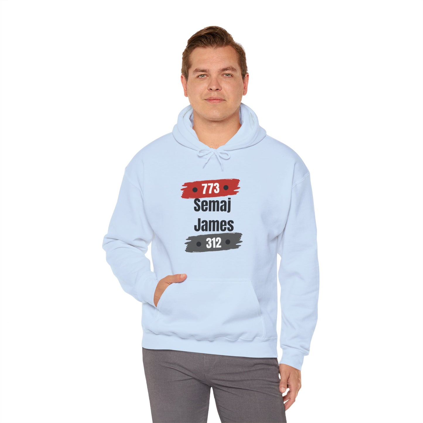 Semaj James 773/313 Unisex Heavy Blend™ Hooded Sweatshirt