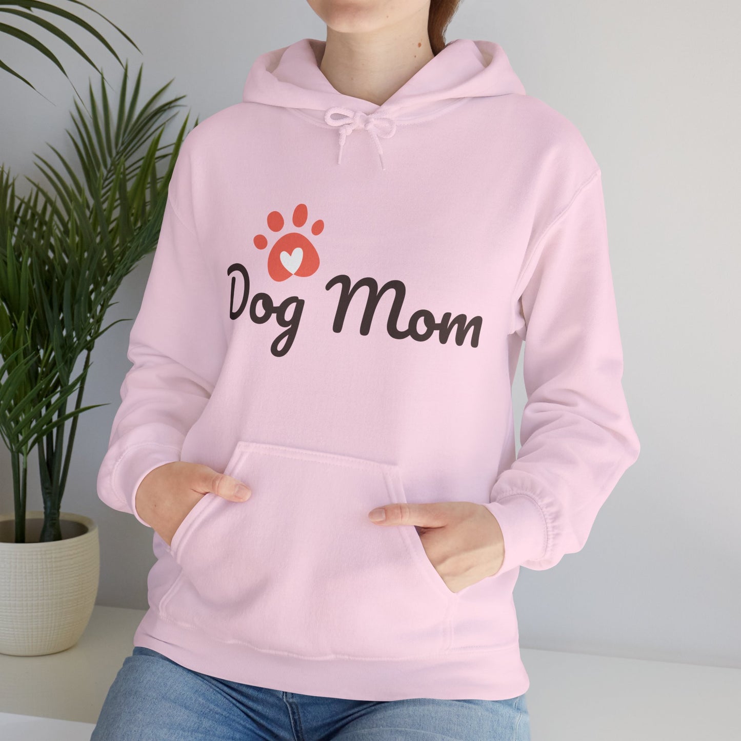 Dog Mom Unisex Heavy Blend™ Hooded Sweatshirt