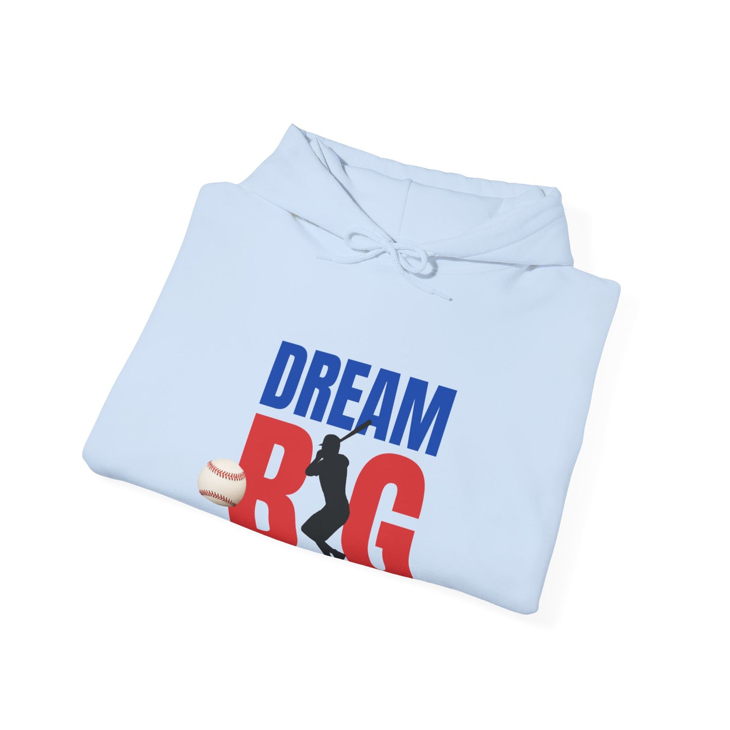 Baseball Dream Big Unisex Heavy Blend™ Hooded Sweatshirt