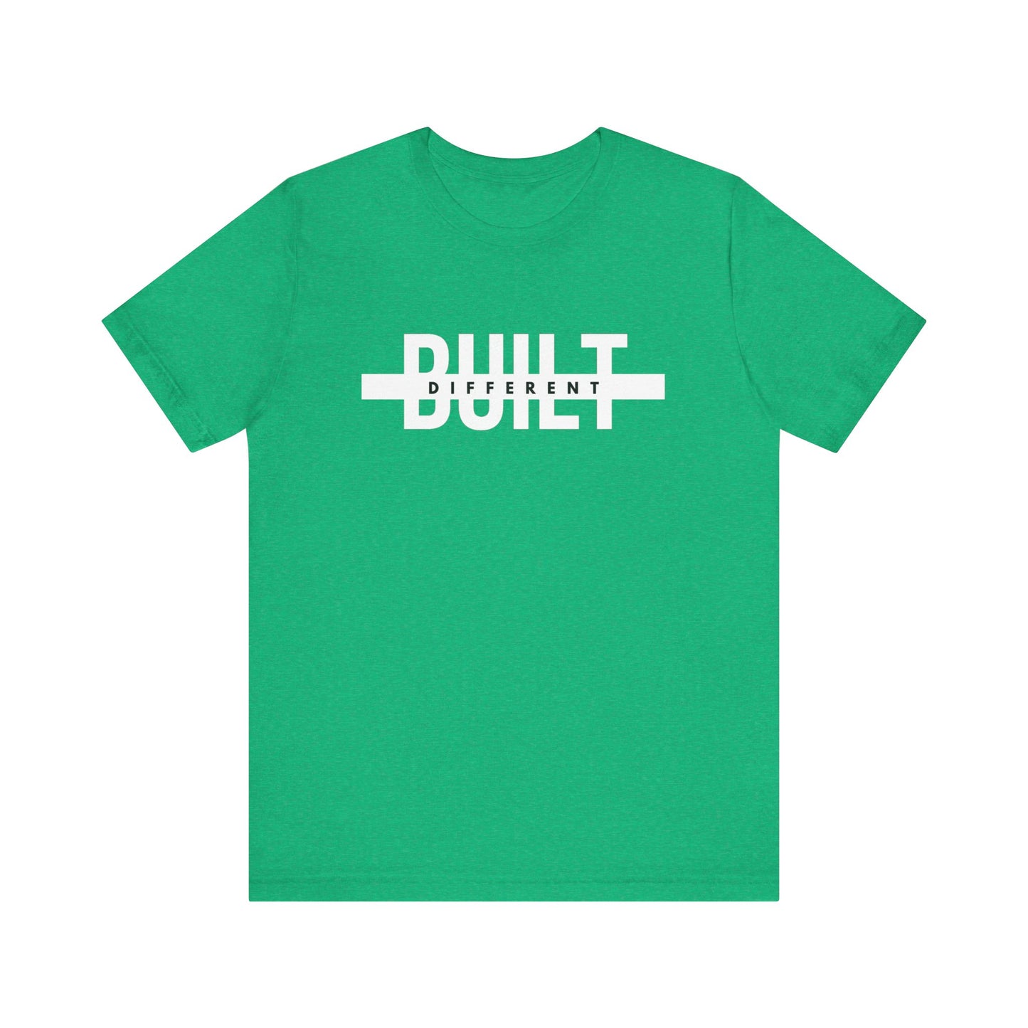 Built Different Unisex Jersey Short Sleeve Tee