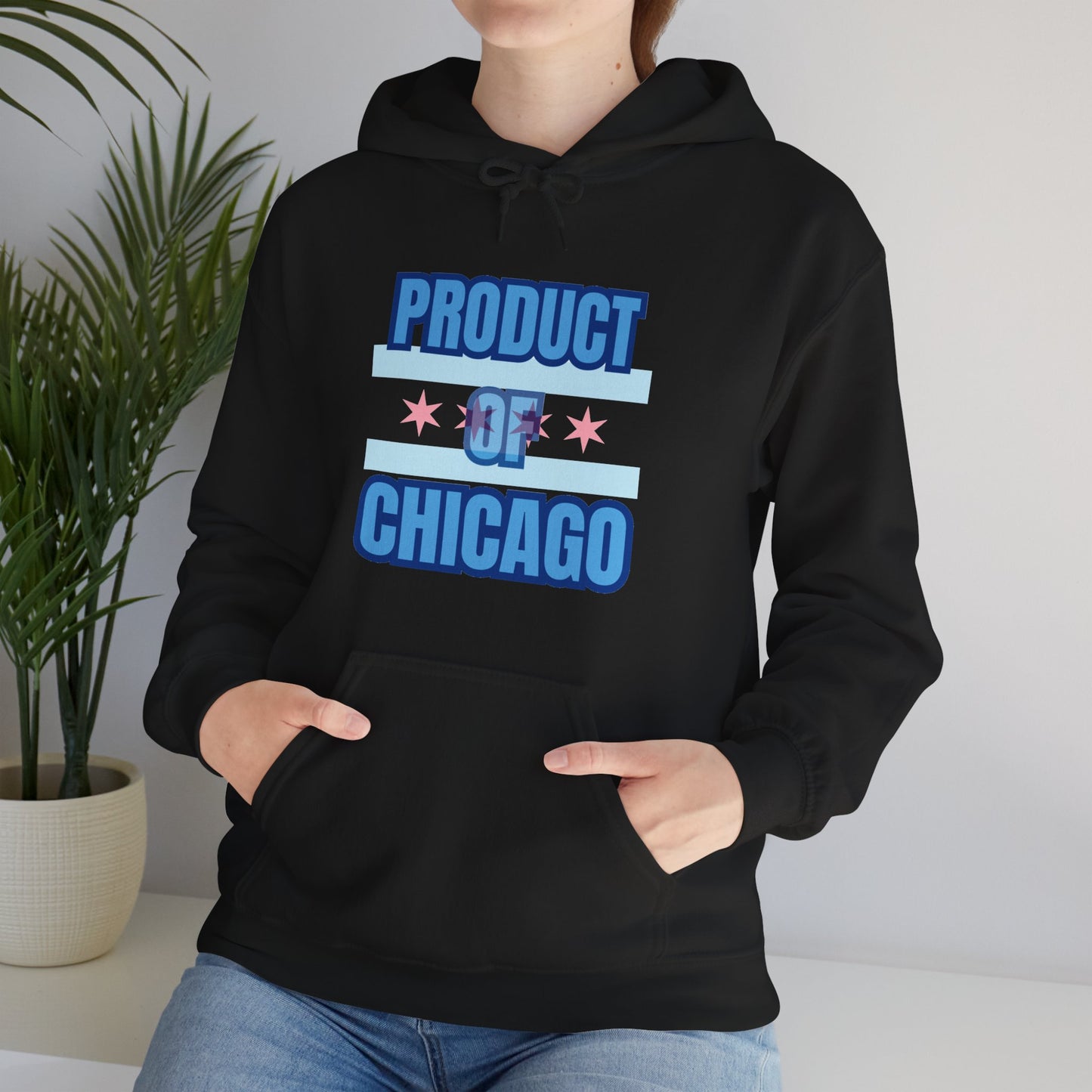 Product Of Chicago Unisex Heavy Blend™ Hooded Sweatshirt