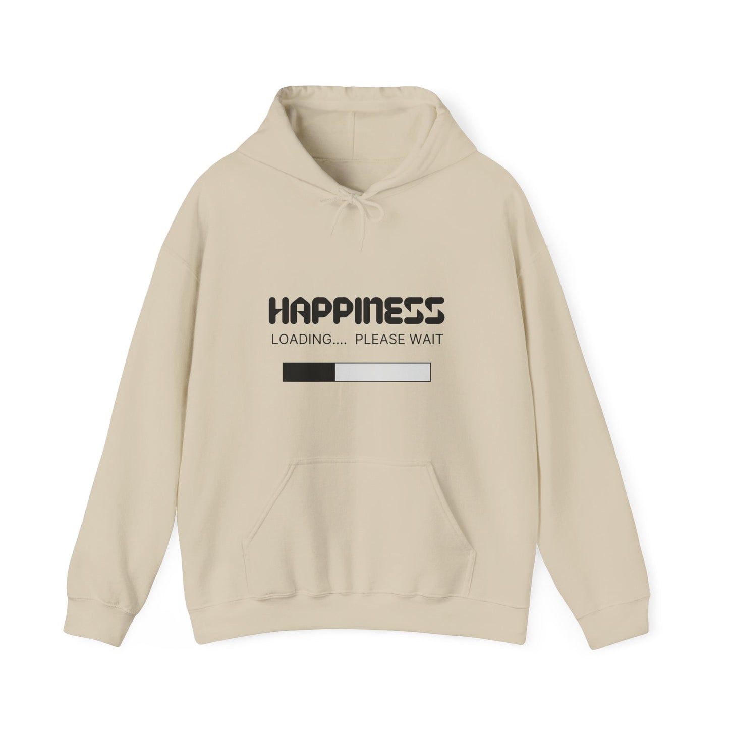 Happiness Loading Please Wait Unisex Heavy Blend™ Hooded Sweatshirt