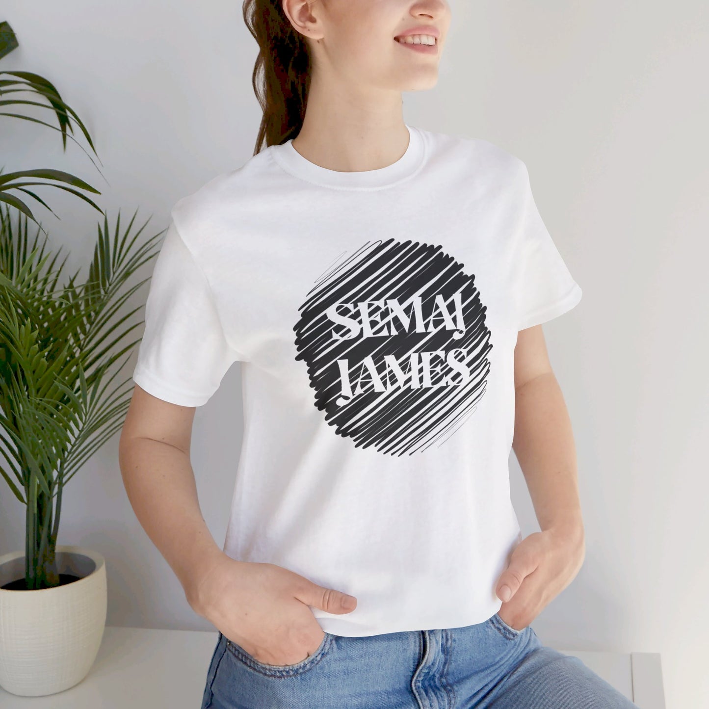 Semaj James Unisex Jersey Short Sleeve Tee