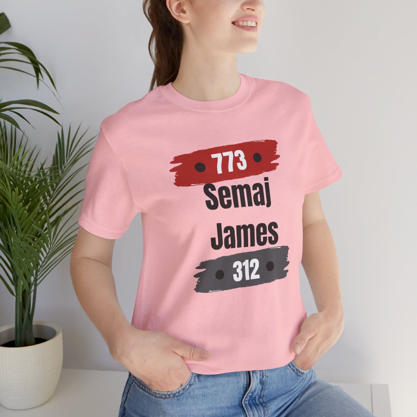 Semaj James 773/312 Unisex Short Sleeve Tee