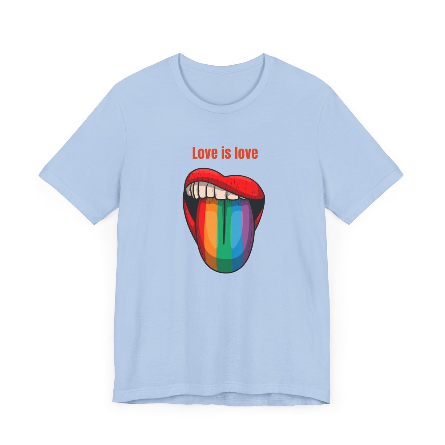 Love Is Love Unisex Jersey Short Sleeve Tee