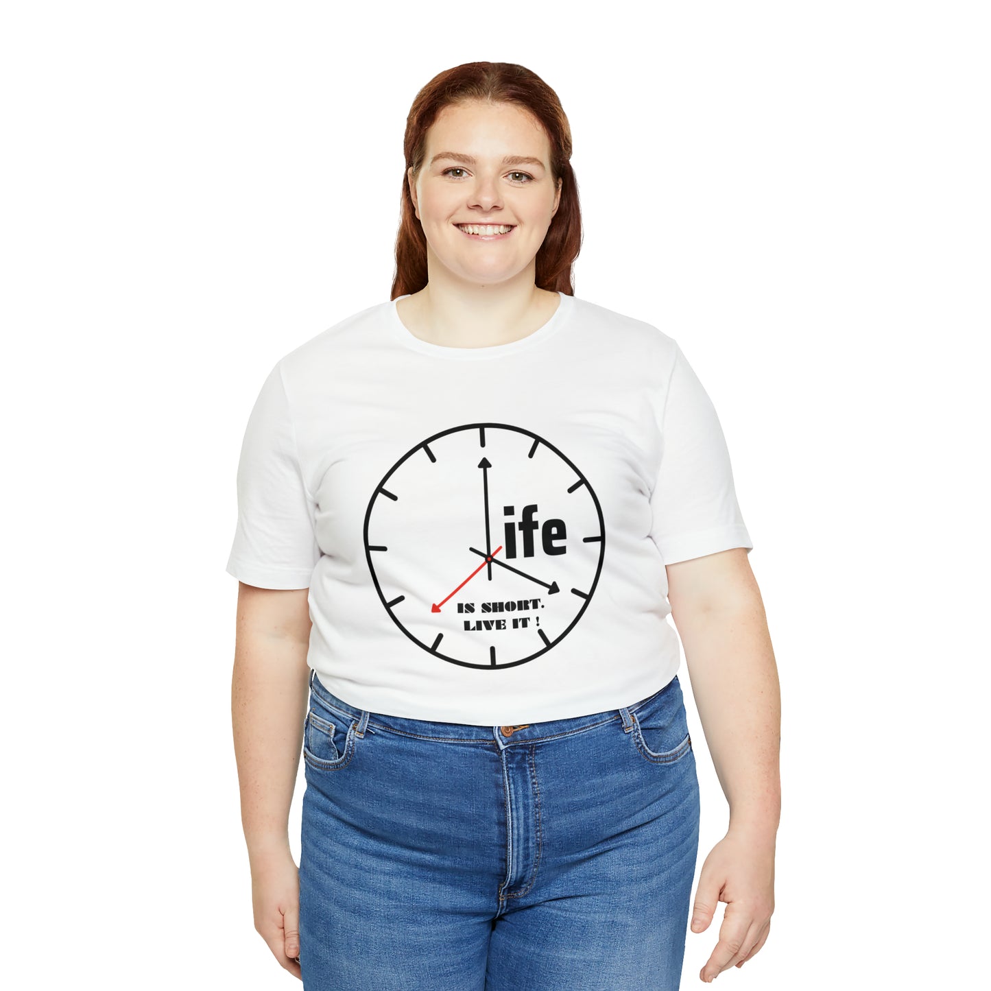 Life is To Short Live It Unisex Jersey Short Sleeve Tee