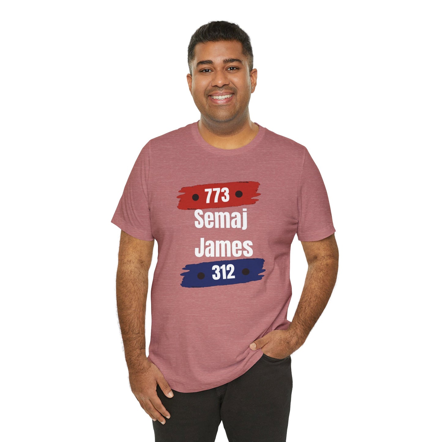 Semaj James 773/312 Unisex Short Sleeve Tee