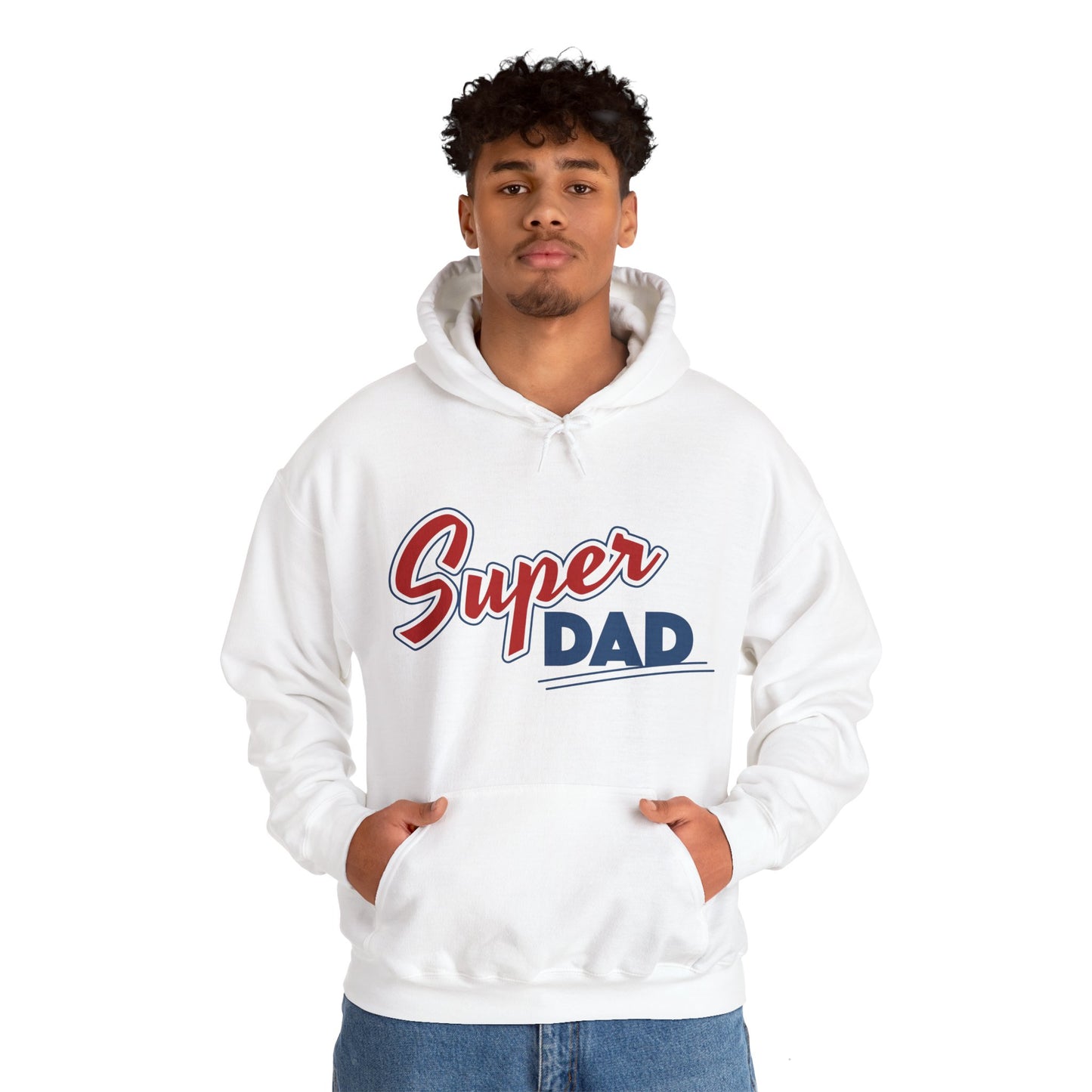 Super Dad Unisex Heavy Blend™ Hooded Sweatshirt