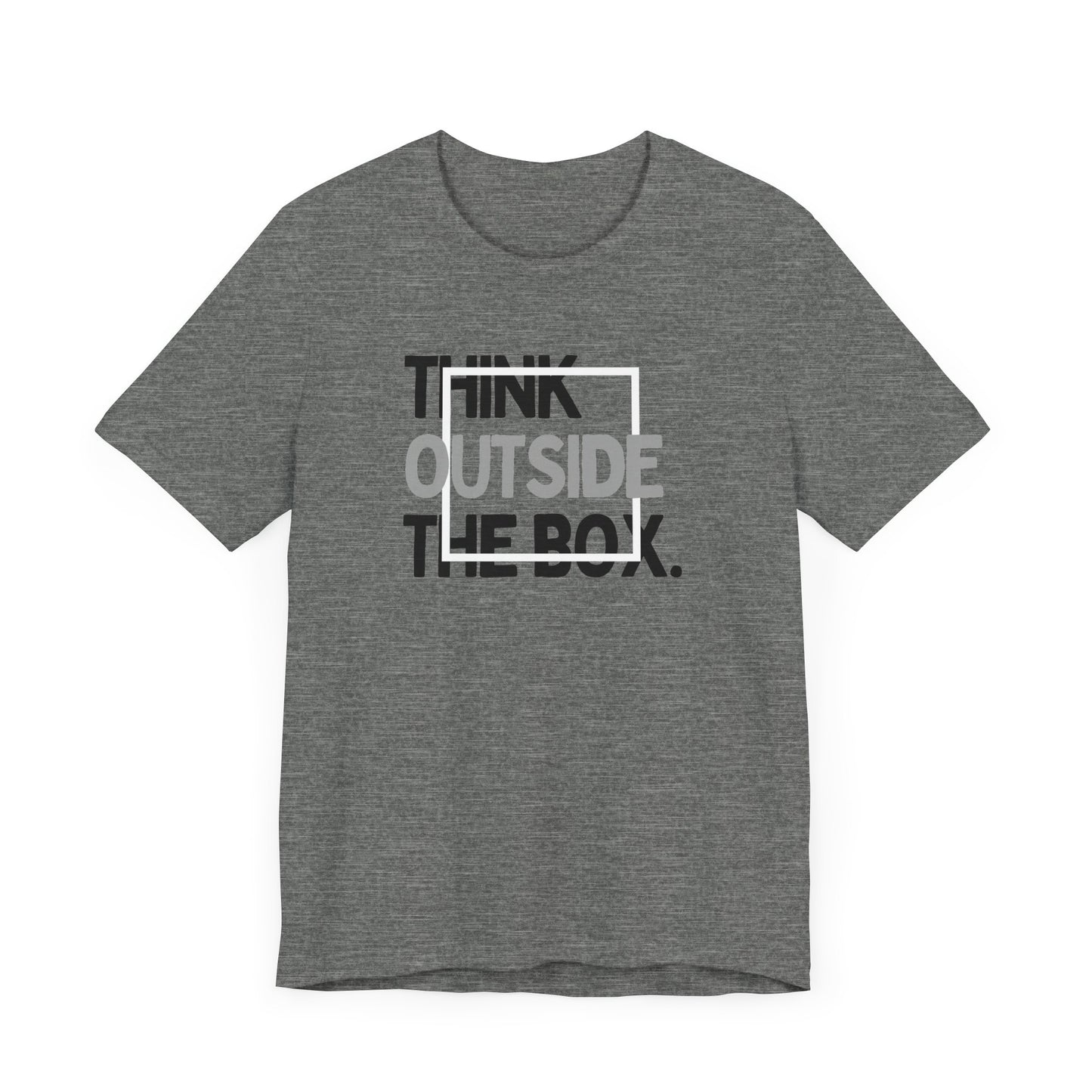 Think Outside the Box Unisex Jersey Short Sleeve Tee