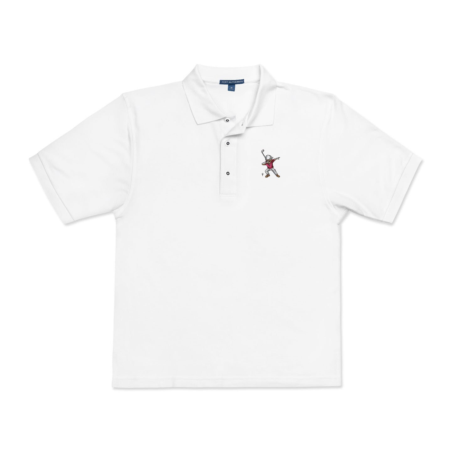 Golf Guy Unisex Polo Shirt (Embroidery)