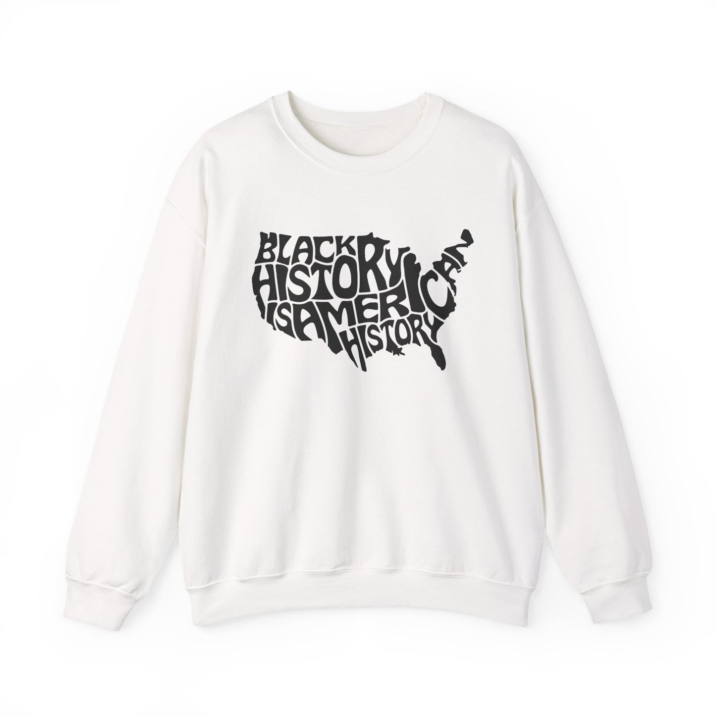 Black History Unisex Heavy Blend™ Crewneck Sweatshirt