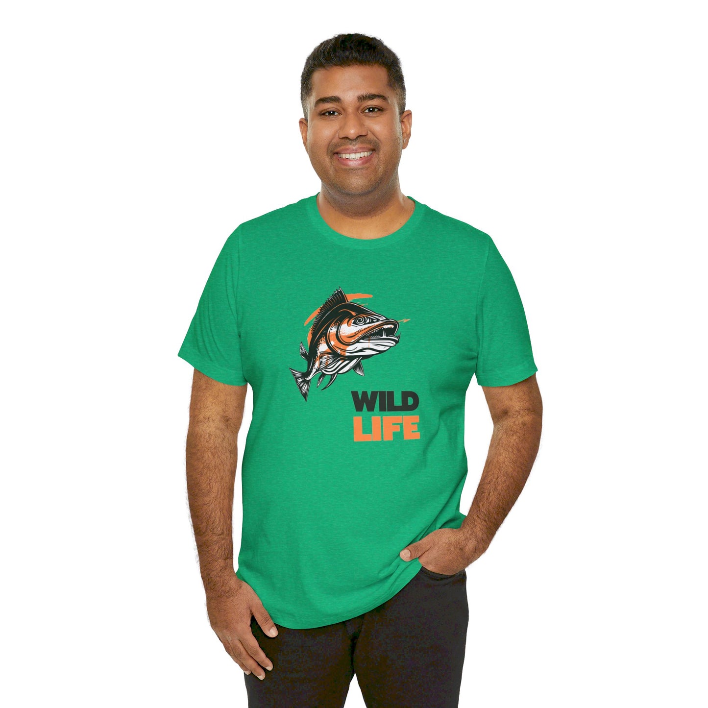 Fishing/ Wild Life Unisex Jersey Short Sleeve Tee