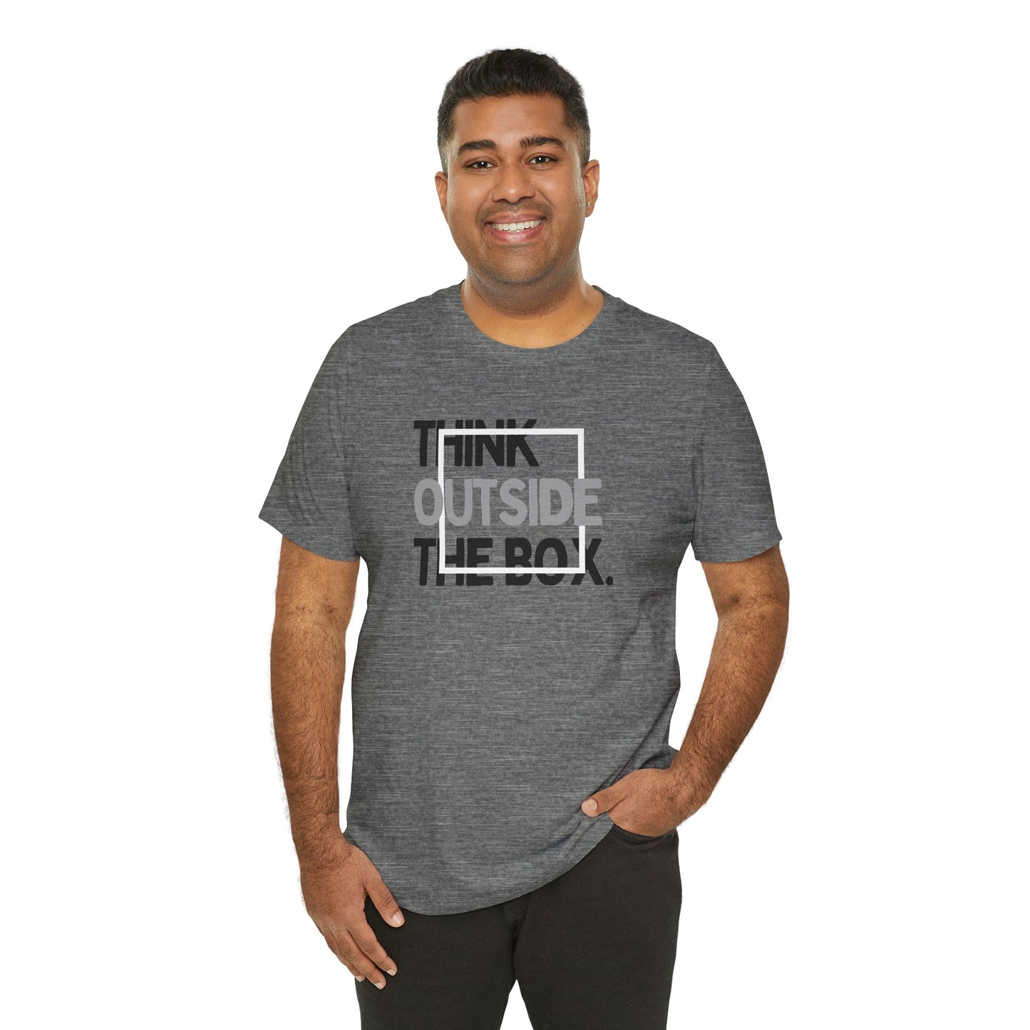 Think Outside the Box Unisex Jersey Short Sleeve Tee