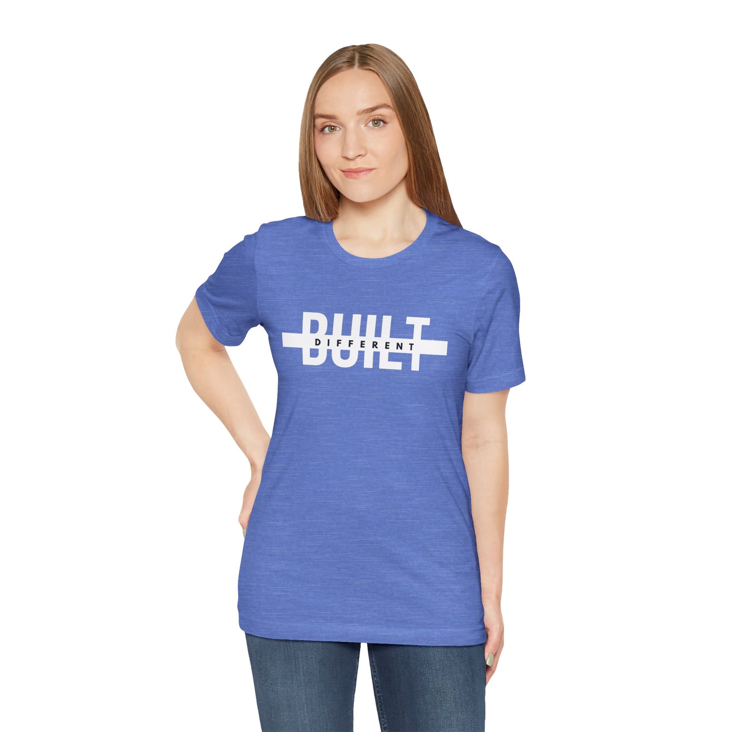 Built Different Unisex Jersey Short Sleeve Tee