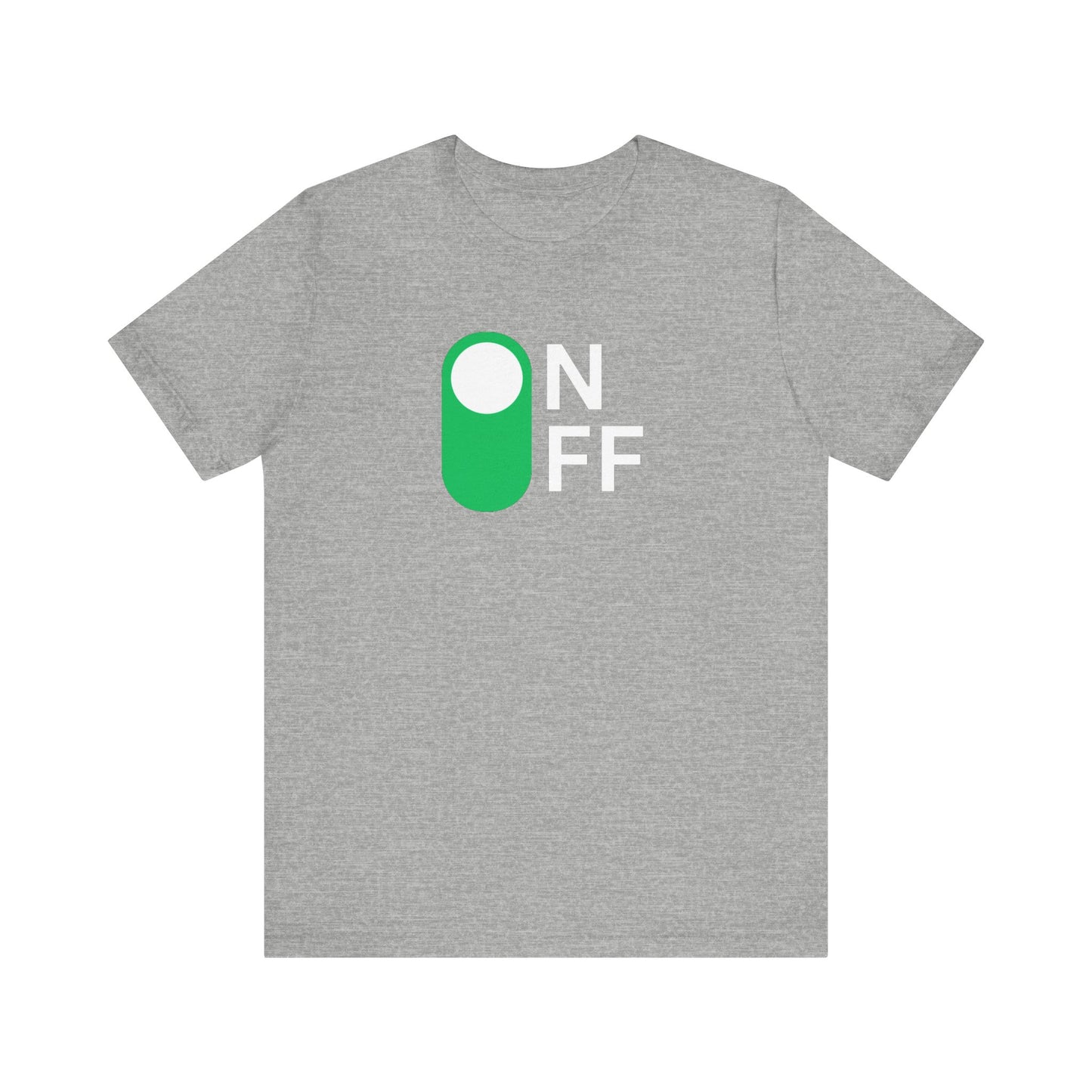 ON/ OFF Unisex Jersey Short Sleeve Tee