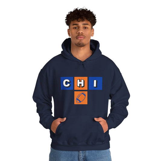 Chi Football Unisex Heavy Blend™ Hooded Sweatshirt