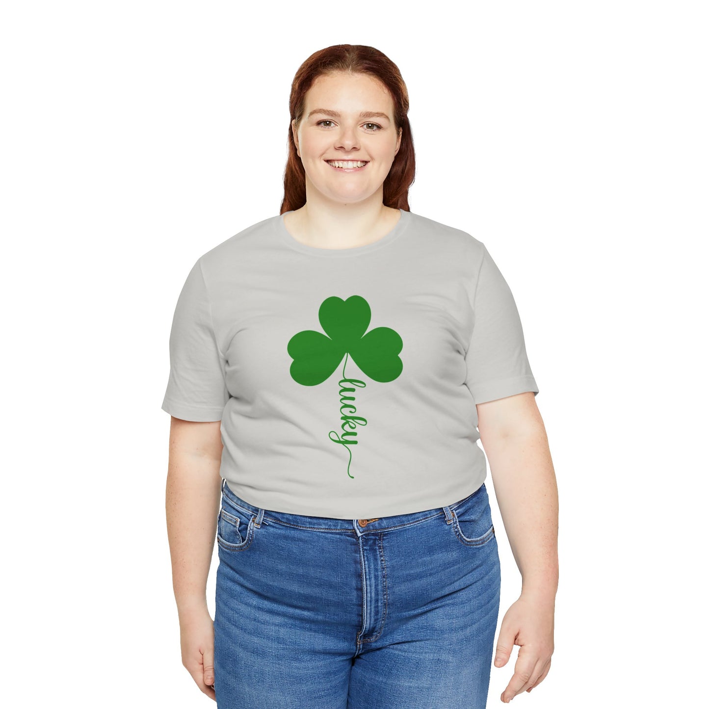 Clover/ Lucky Unisex Jersey Short Sleeve Tee