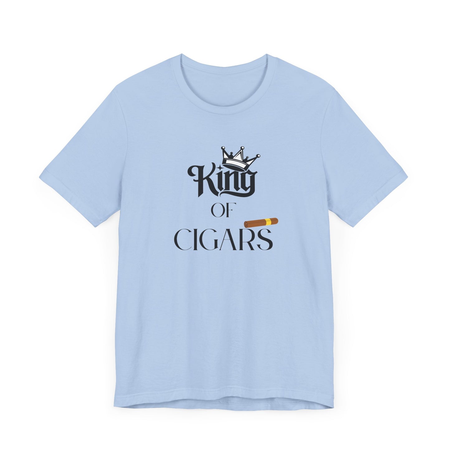 Cigars/ King of Cigars Unisex Jersey Short Sleeve Tee
