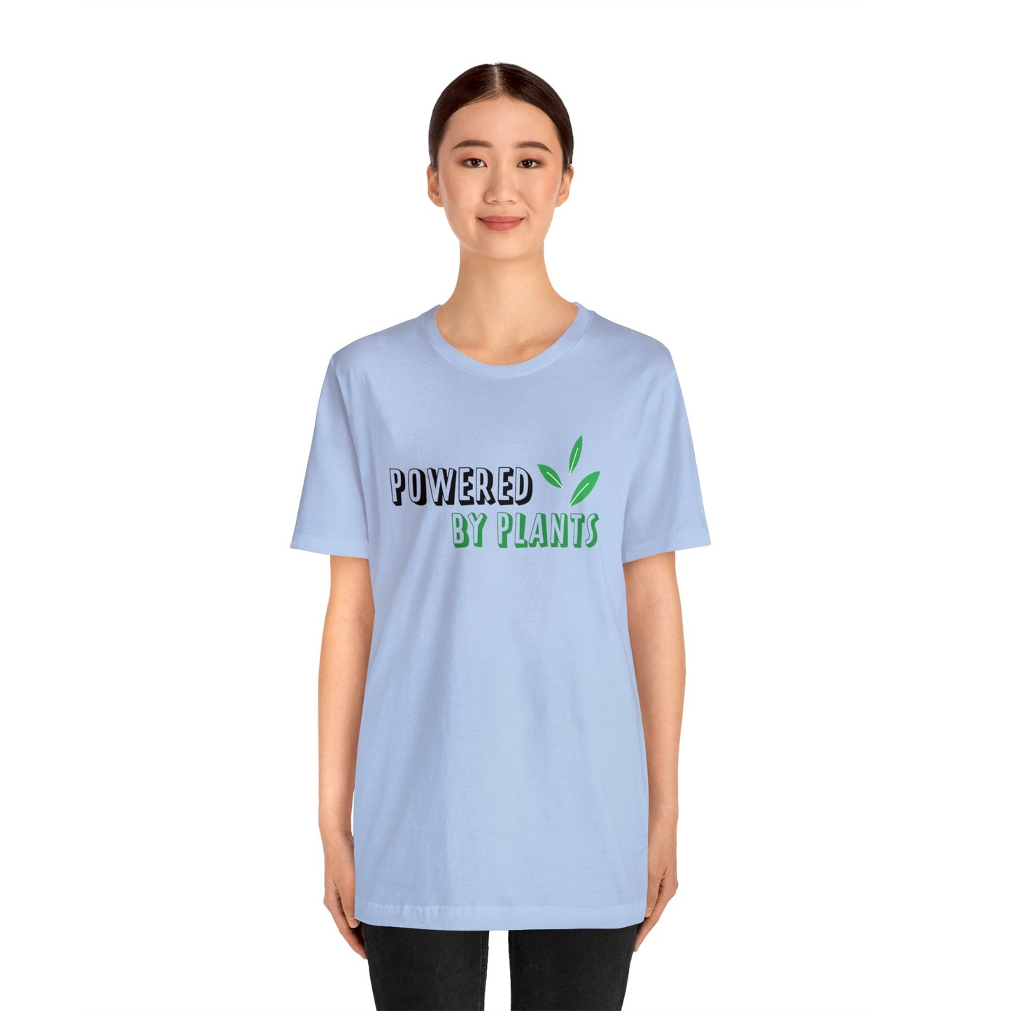 Powered By Plants Unisex Jersey Short Sleeve Tee