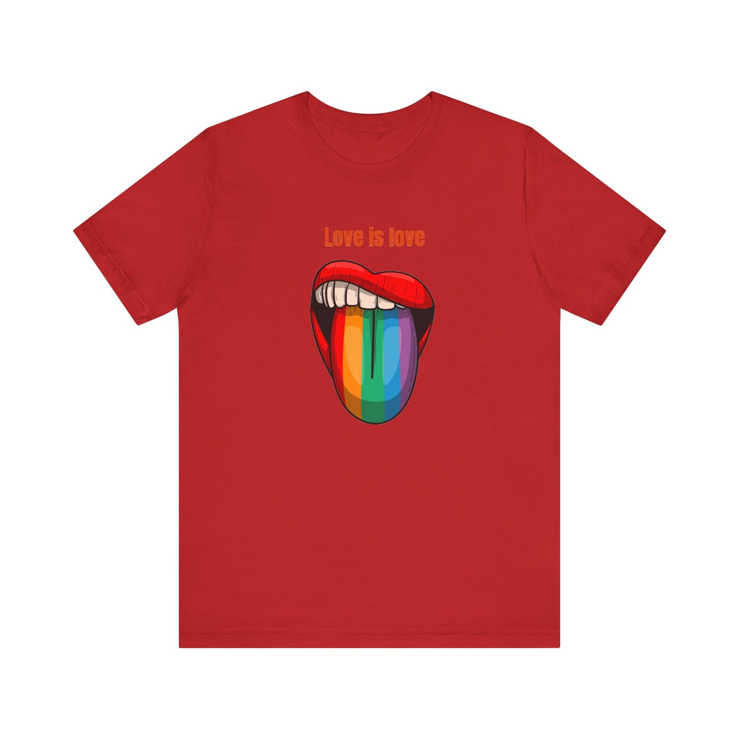 Love Is Love Unisex Jersey Short Sleeve Tee