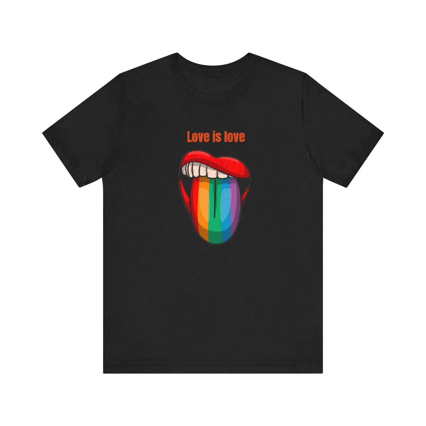 Love Is Love Unisex Jersey Short Sleeve Tee