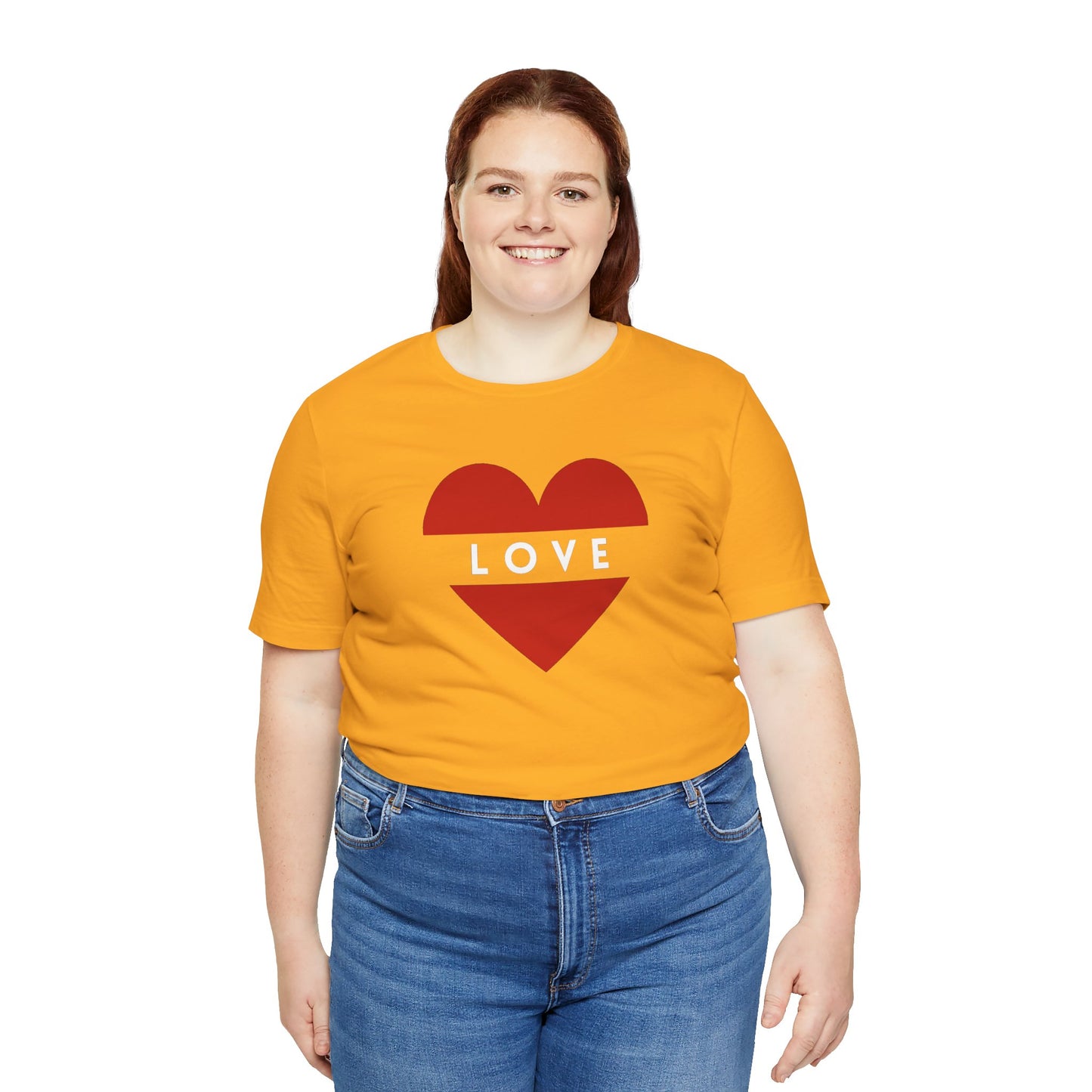 Love Unisex Jersey Short Sleeve Tee