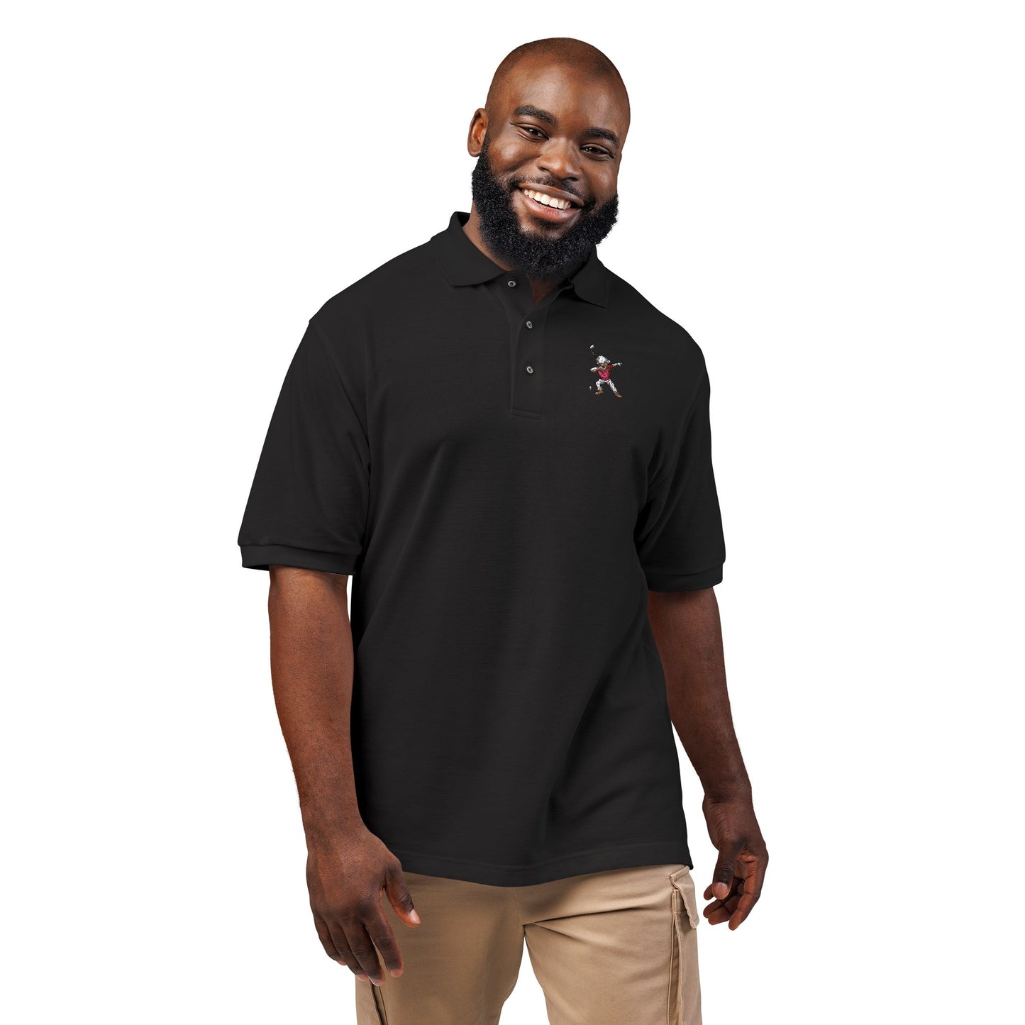 Golf Guy Unisex Polo Shirt (Embroidery)