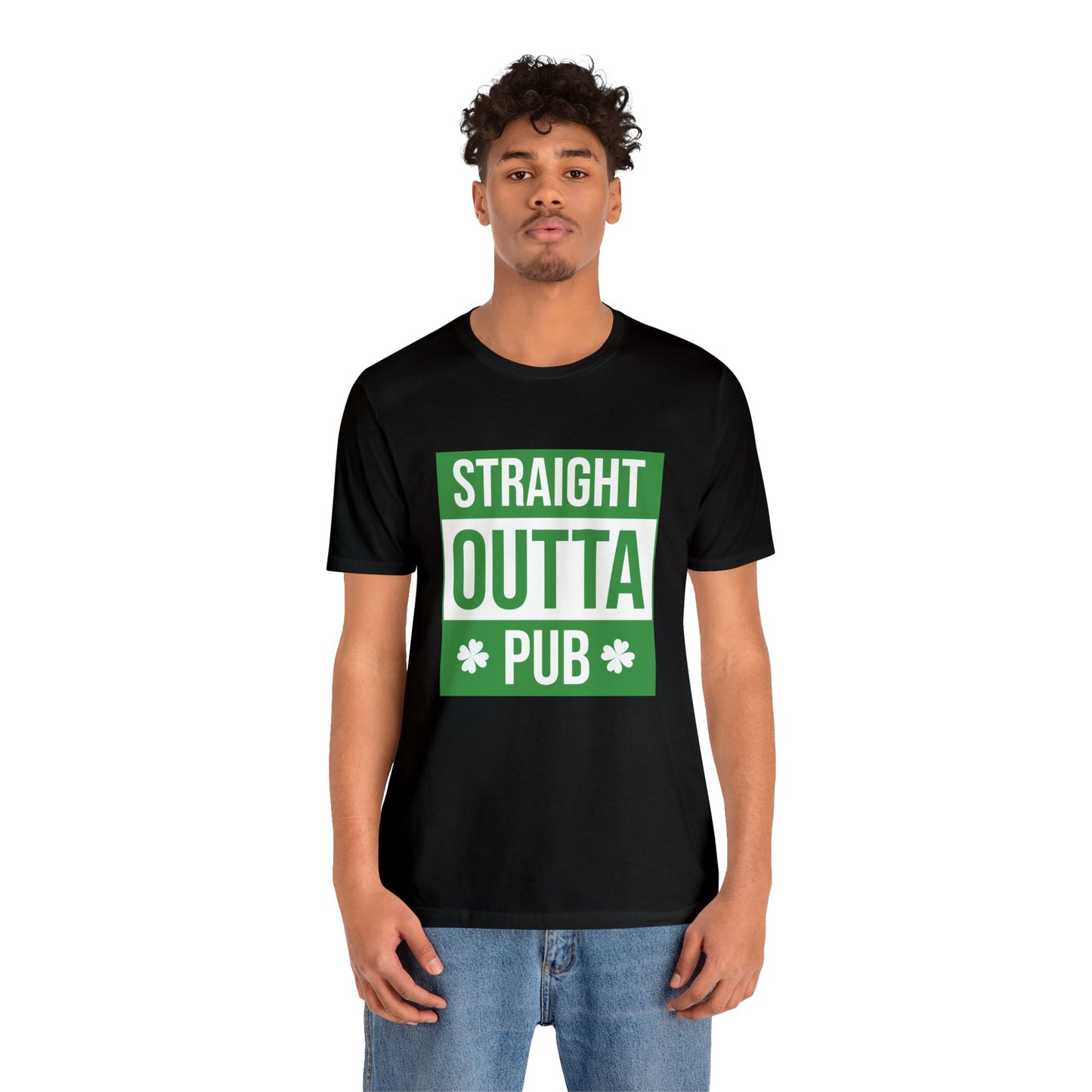 Straight Outta Pub Unisex Jersey Short Sleeve Tee