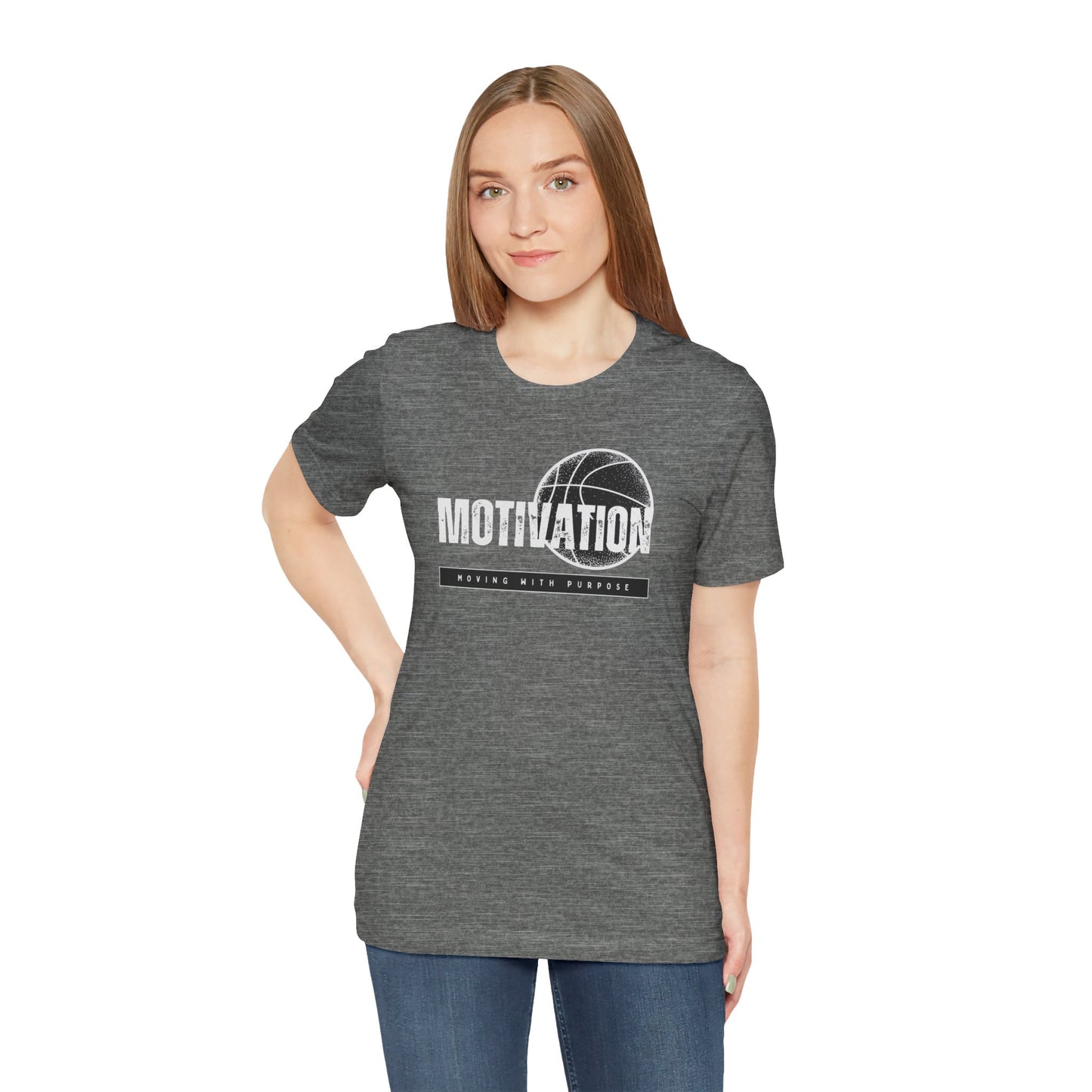 Basketball Motivation Unisex Jersey Short Sleeve Tee