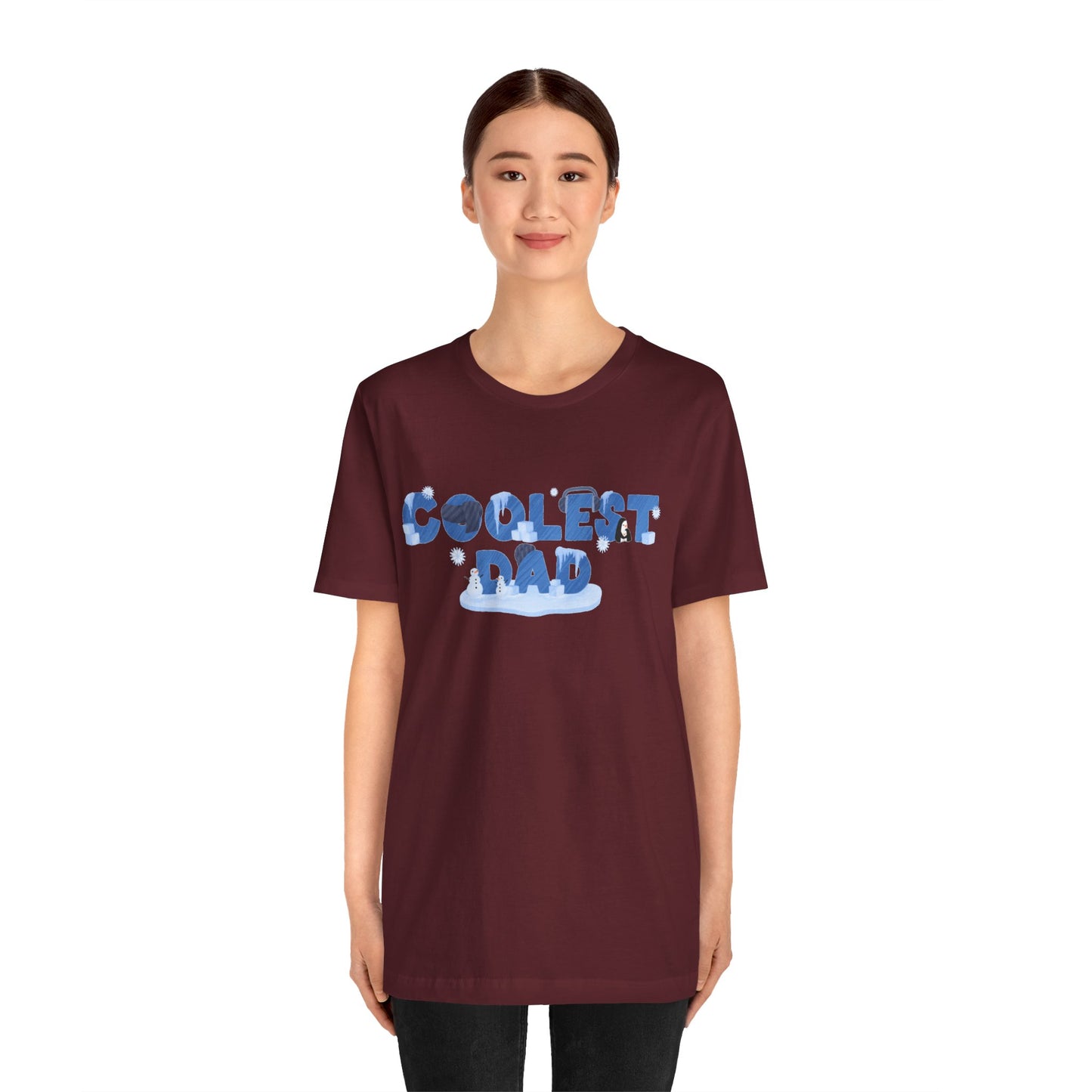 Dad/ Coolest Dad Unisex Jersey Short Sleeve Tee