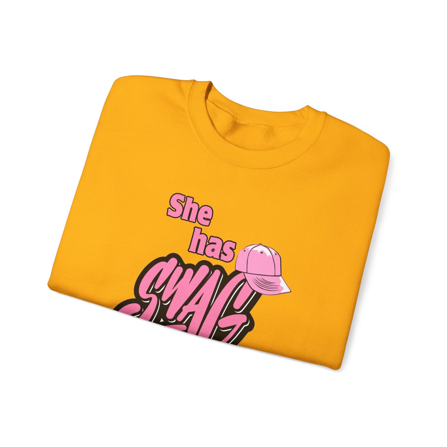 She Has Swag Unisex Heavy Blend™ Crewneck Sweatshirt