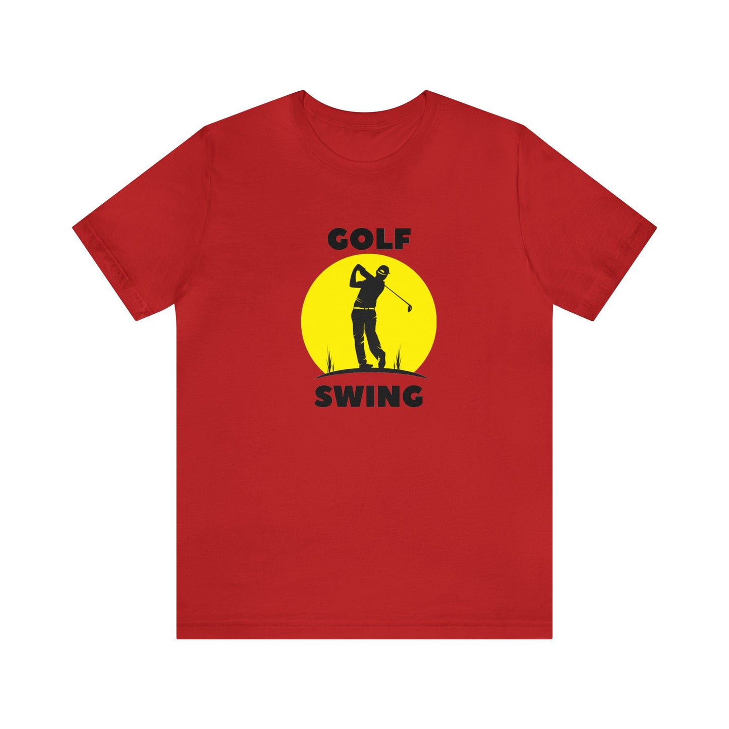 Golf Swing Unisex Jersey Short Sleeve Tee