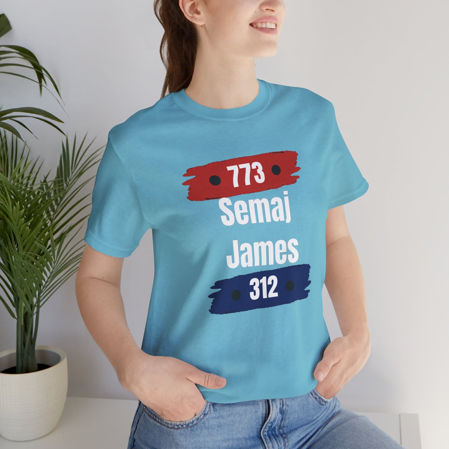 Semaj James 773/312 Unisex Short Sleeve Tee