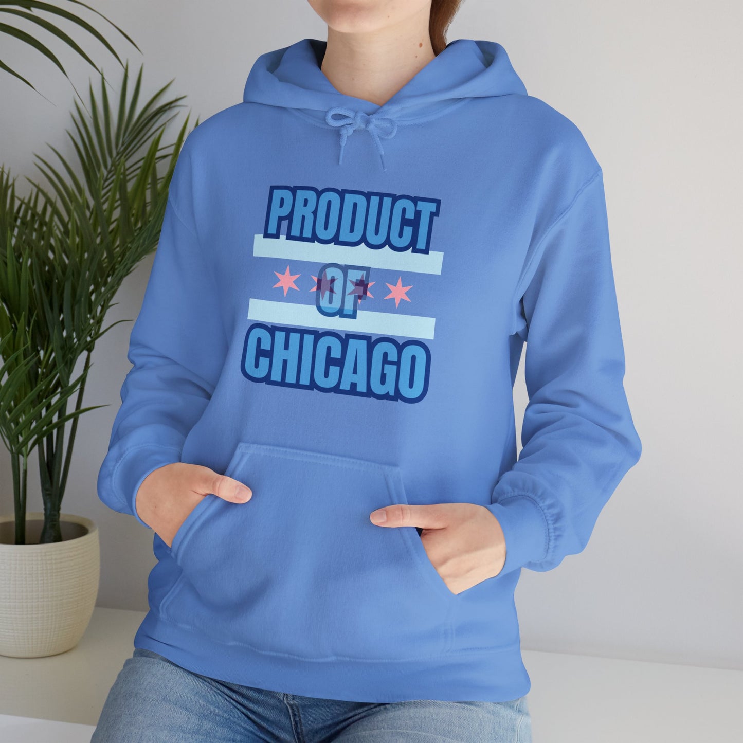 Product Of Chicago Unisex Heavy Blend™ Hooded Sweatshirt