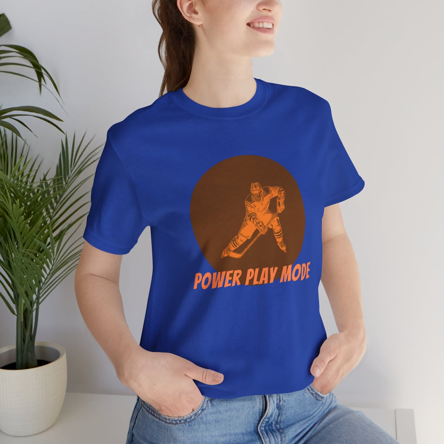 Hockey/ Power Play Mode Unisex Jersey Short Sleeve Tee