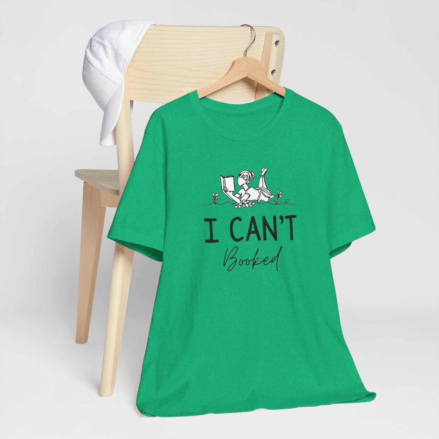 Books/ I Can't I'm Booked Unisex Jersey Short Sleeve Tee