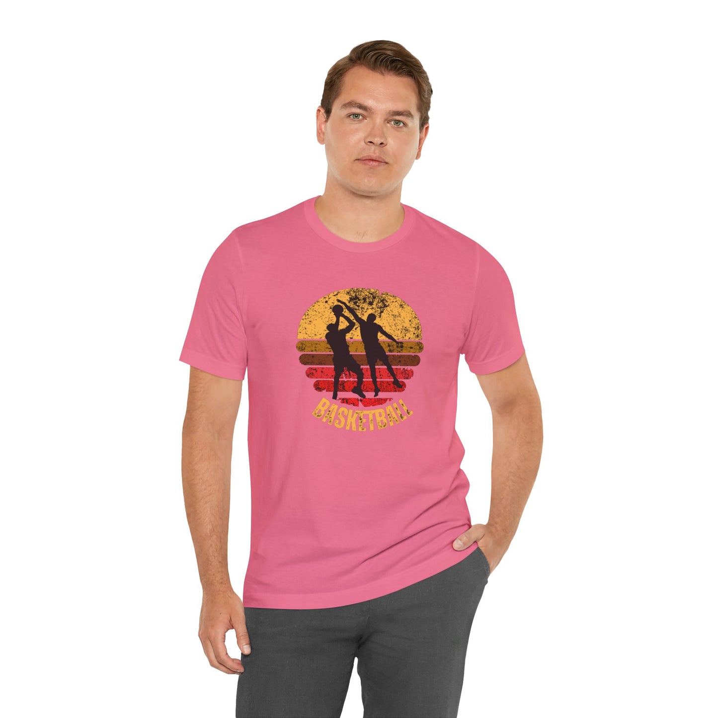 Basketball Unisex Jersey Short Sleeve Tee