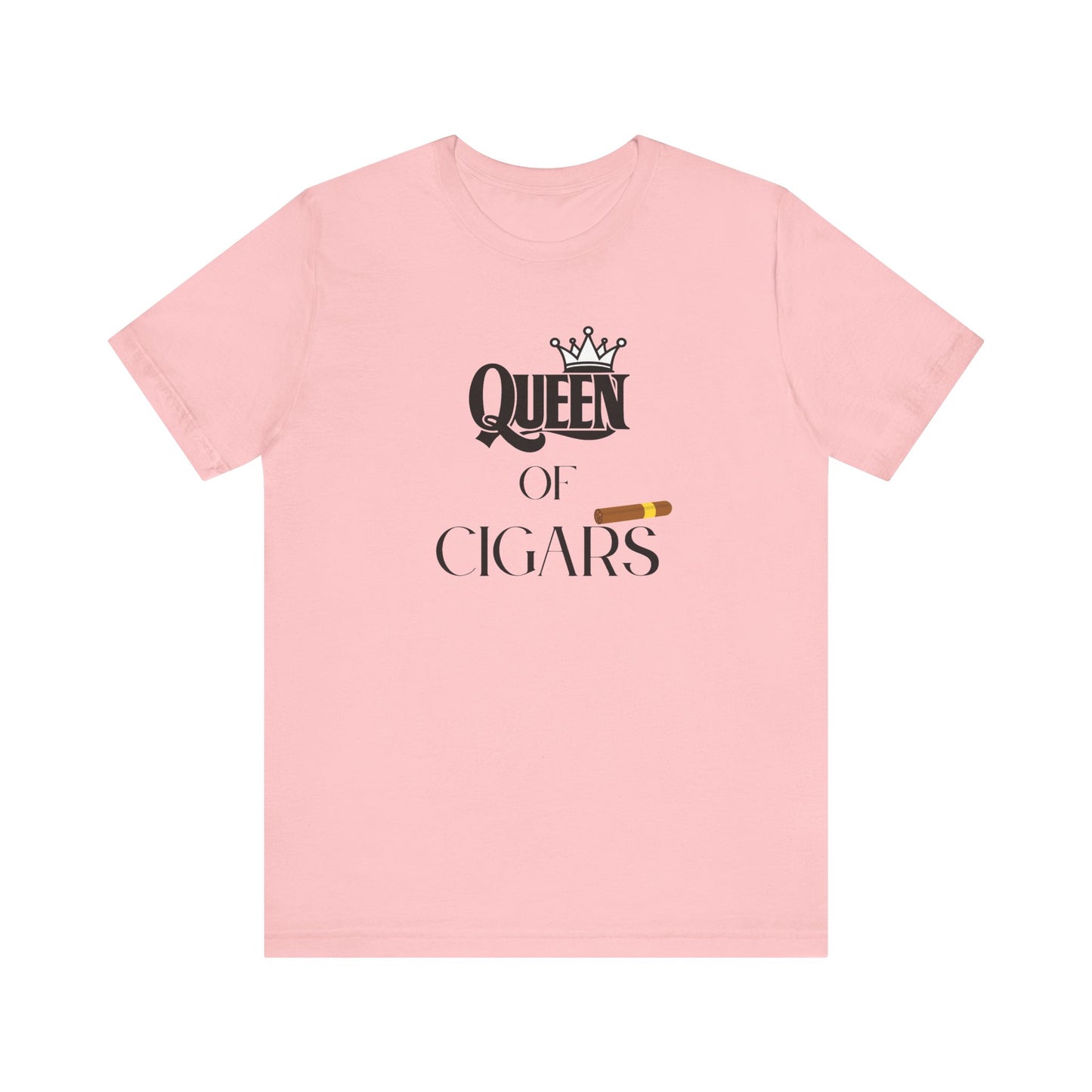 Cigars/ Queen of Cigars Unisex Jersey Short Sleeve Tee