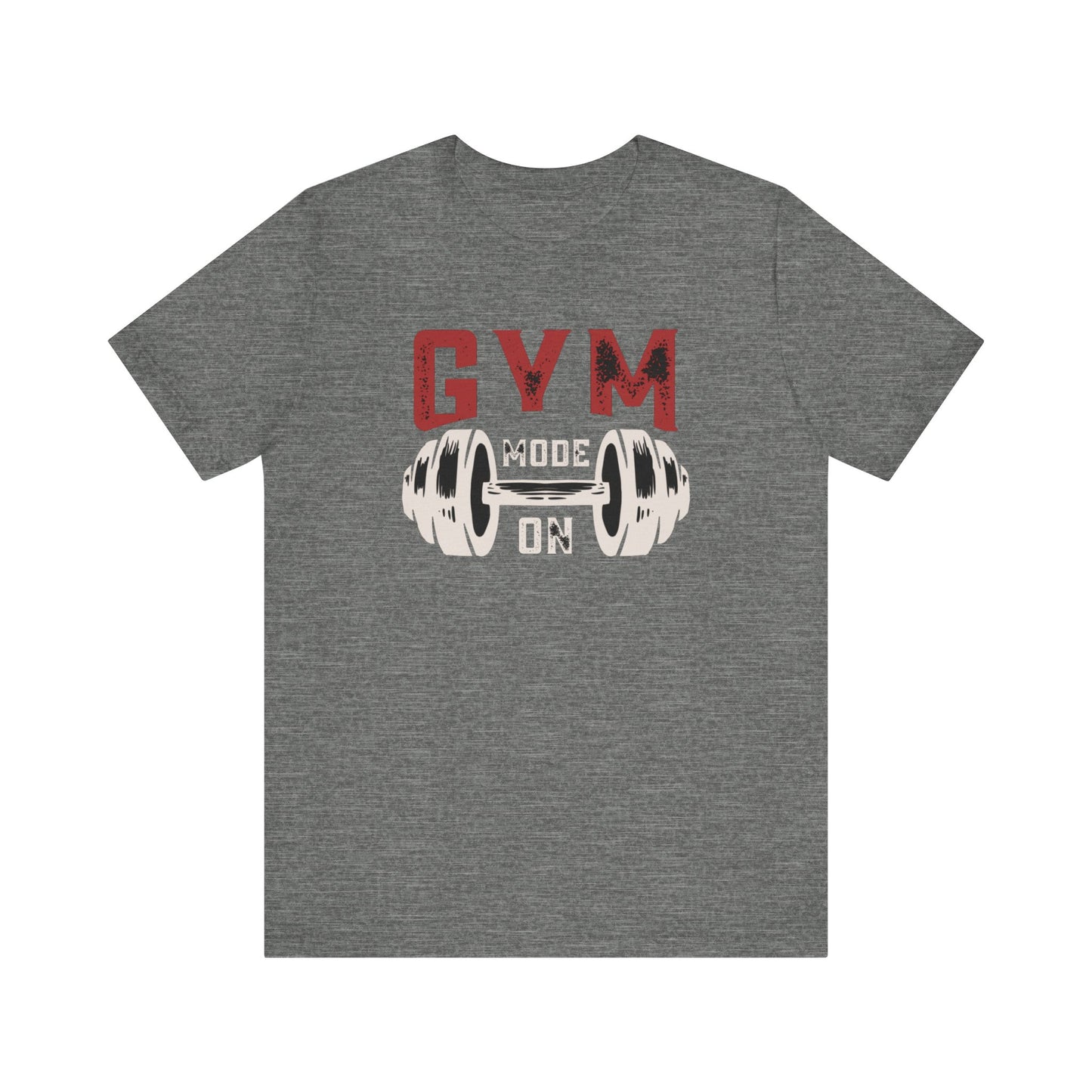 Gym Mode On Unisex Jersey Short Sleeve Tee