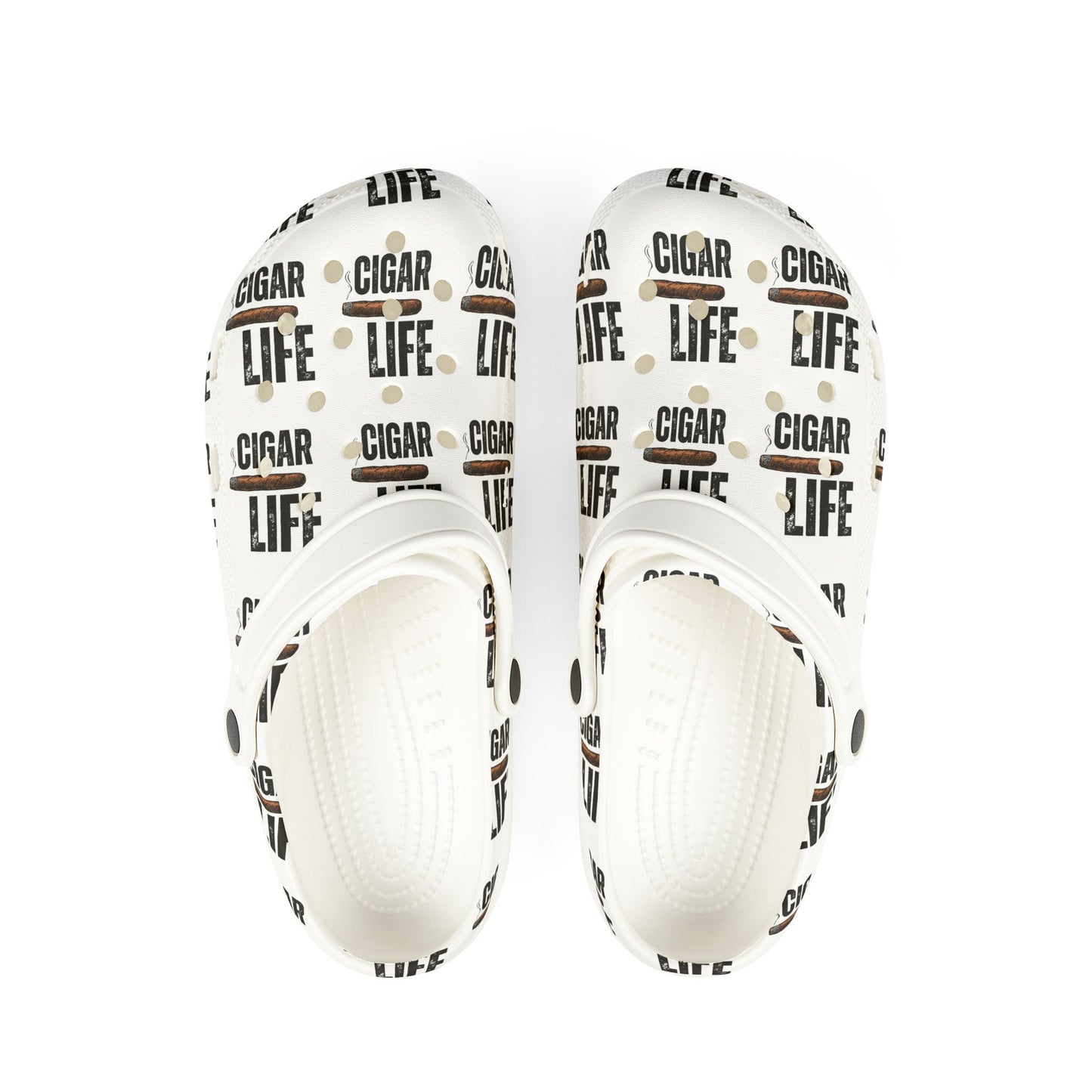 Cigar Life EVA Foam Rubber Shoes (AOP)