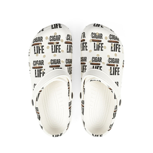 Cigar Life EVA Foam Rubber Shoes (AOP)