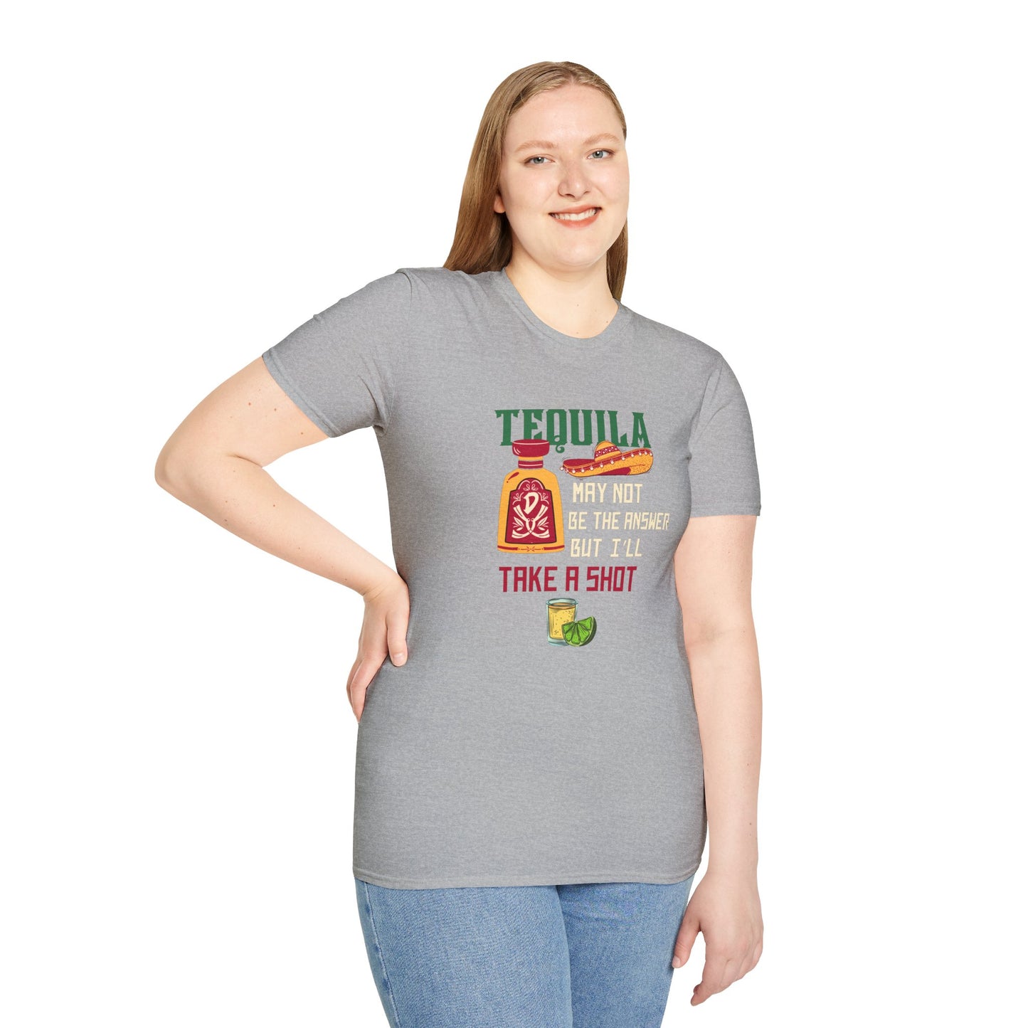 Tequila Take a Shot Unisex Softstyle T-Shirt