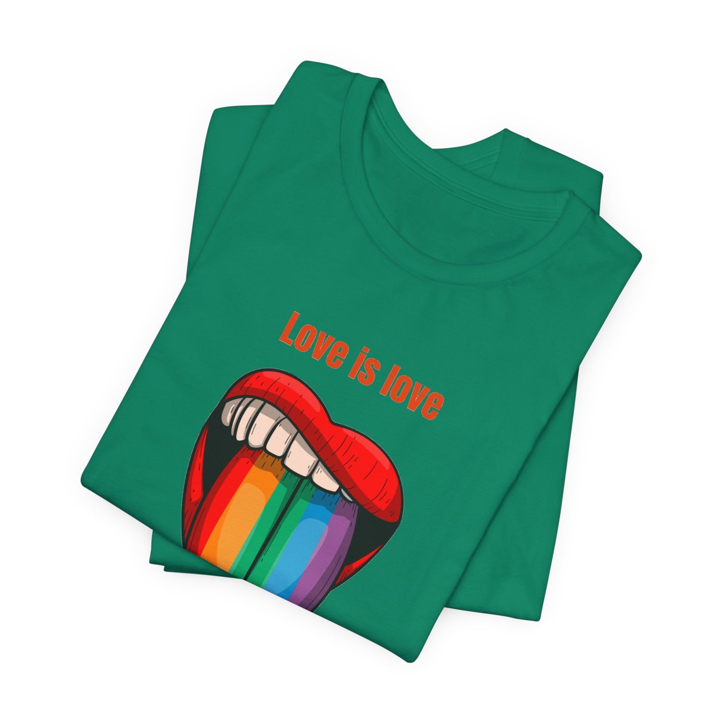 Love Is Love Unisex Jersey Short Sleeve Tee