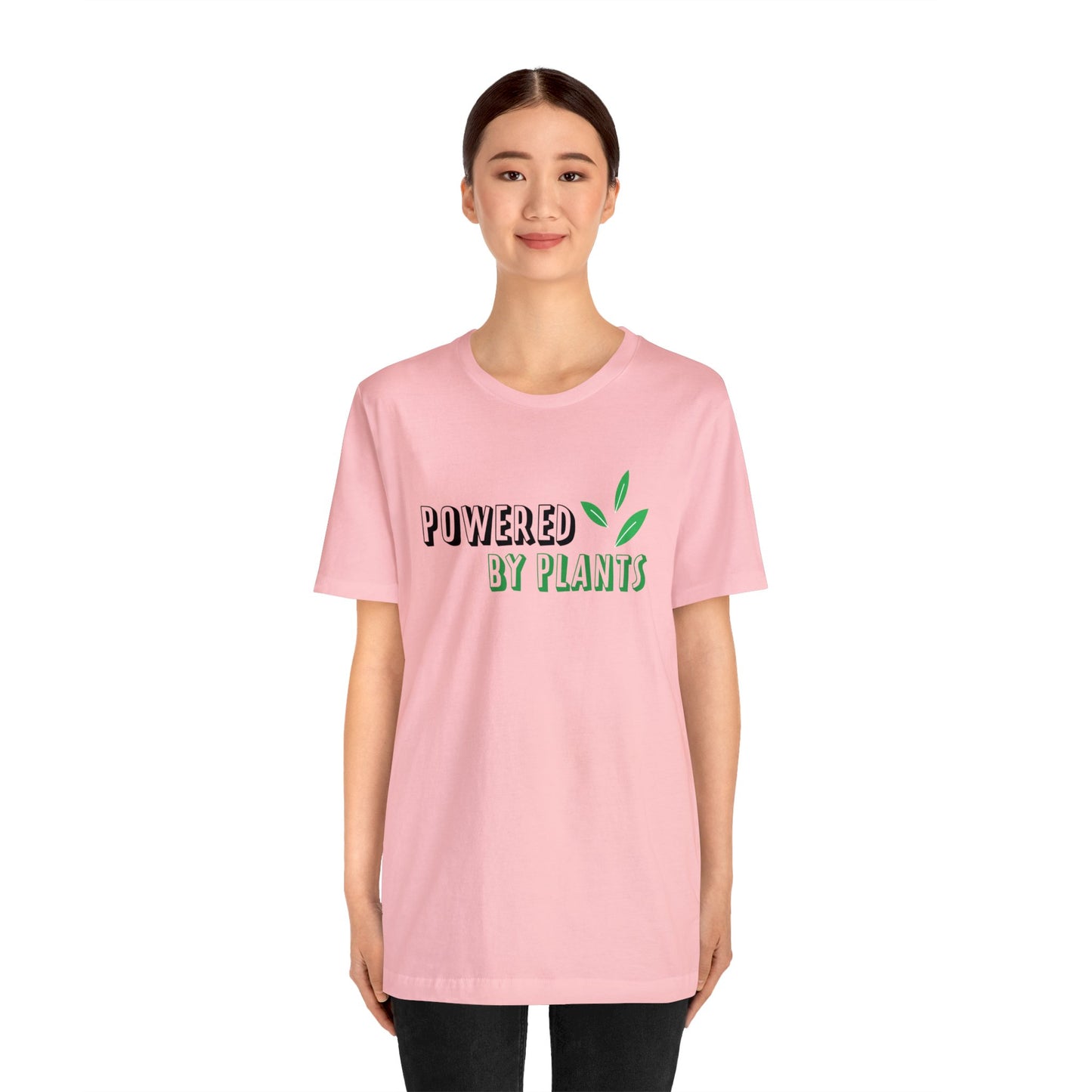 Powered By Plants Unisex Jersey Short Sleeve Tee