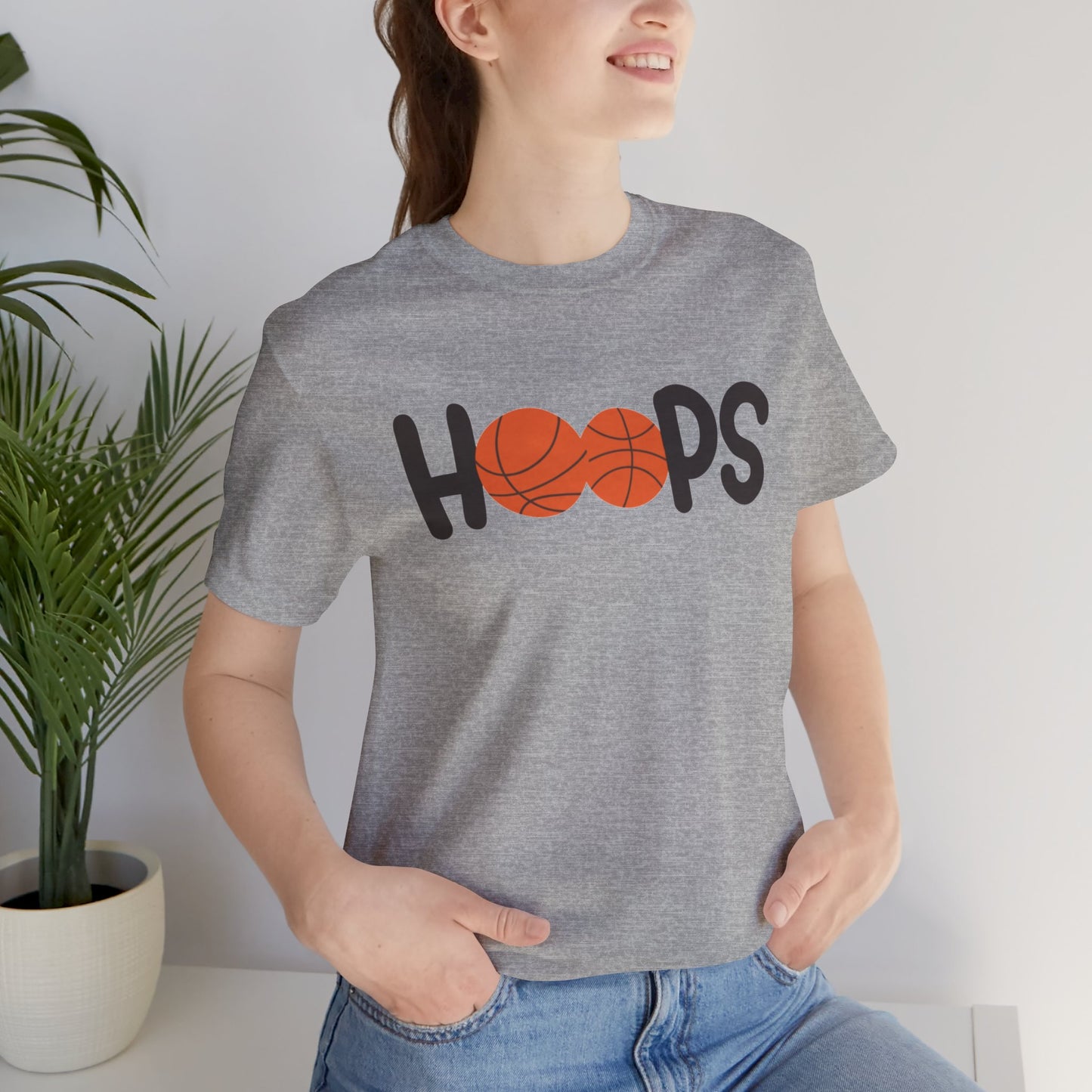 Hoops Unisex Jersey Short Sleeve Tee