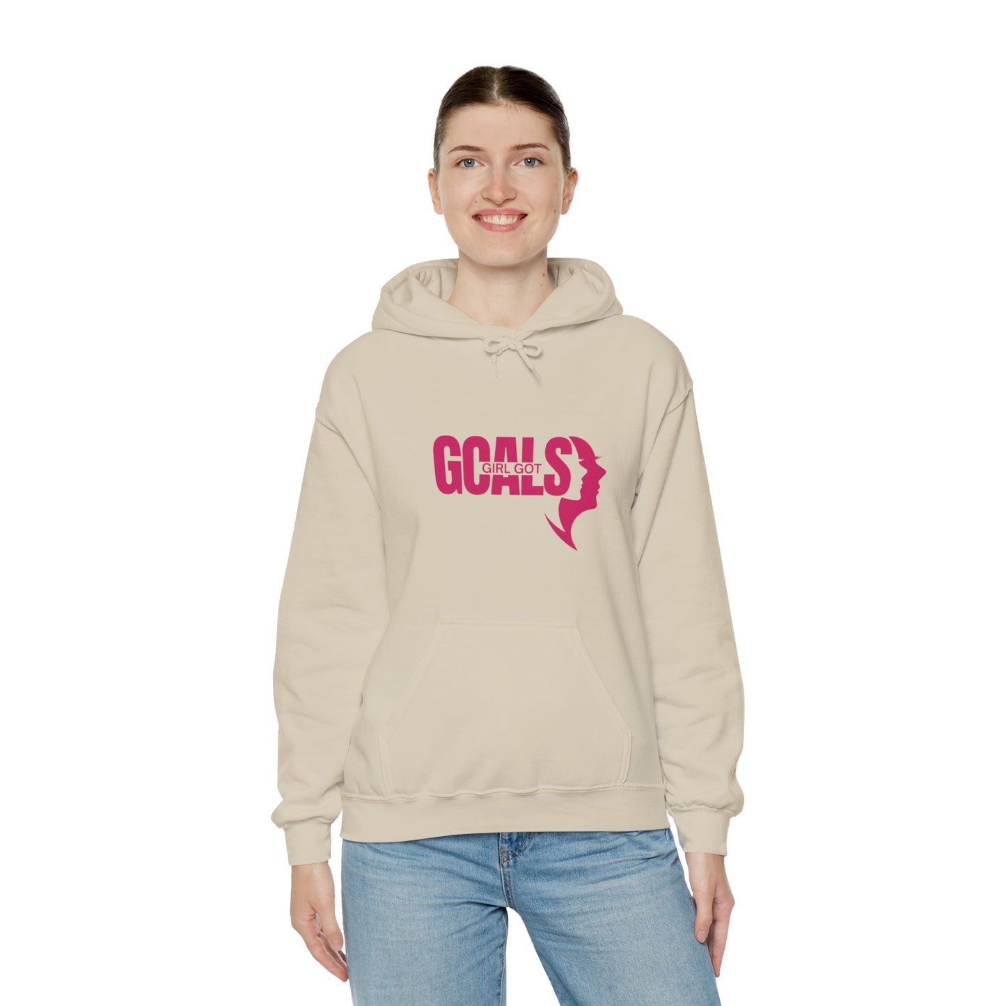 Girl Got Goals Unisex Heavy Blend™ Hooded Sweatshirt