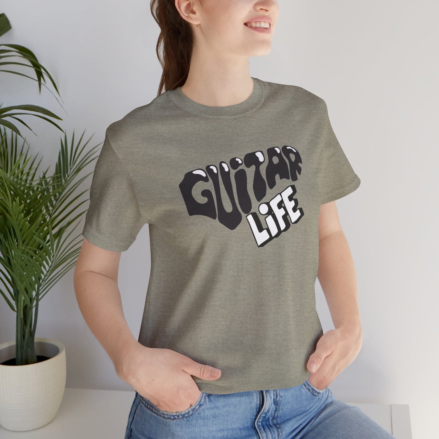 Guitar Life Unisex Jersey Short Sleeve Tee